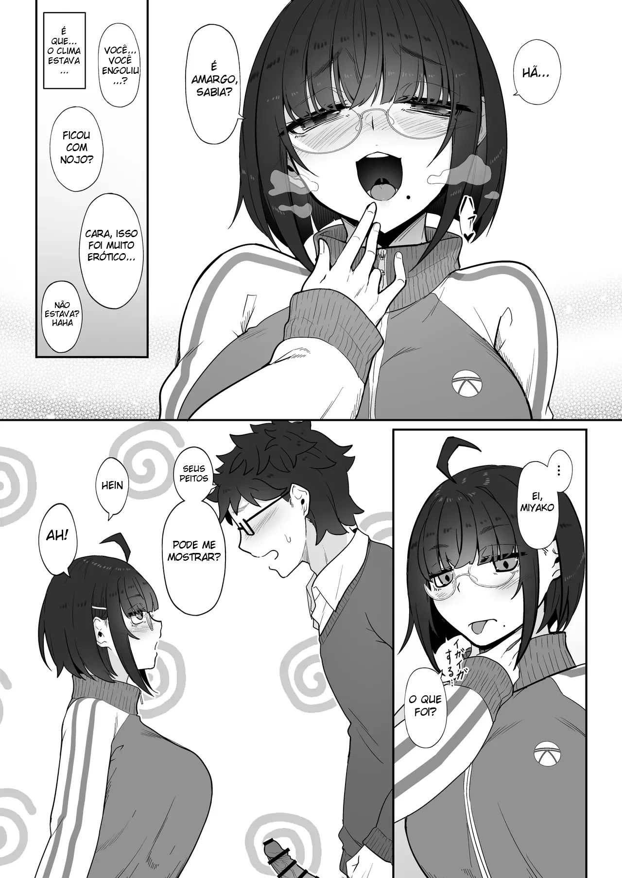 A História de Quando Emprestei Um Mangá para a Minha Kouhai Otaku e Ela Me Masturbou — página 27