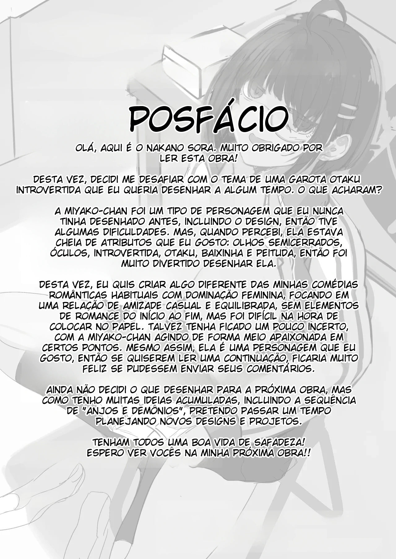 A História de Quando Emprestei Um Mangá para a Minha Kouhai Otaku e Ela Me Masturbou — página 76