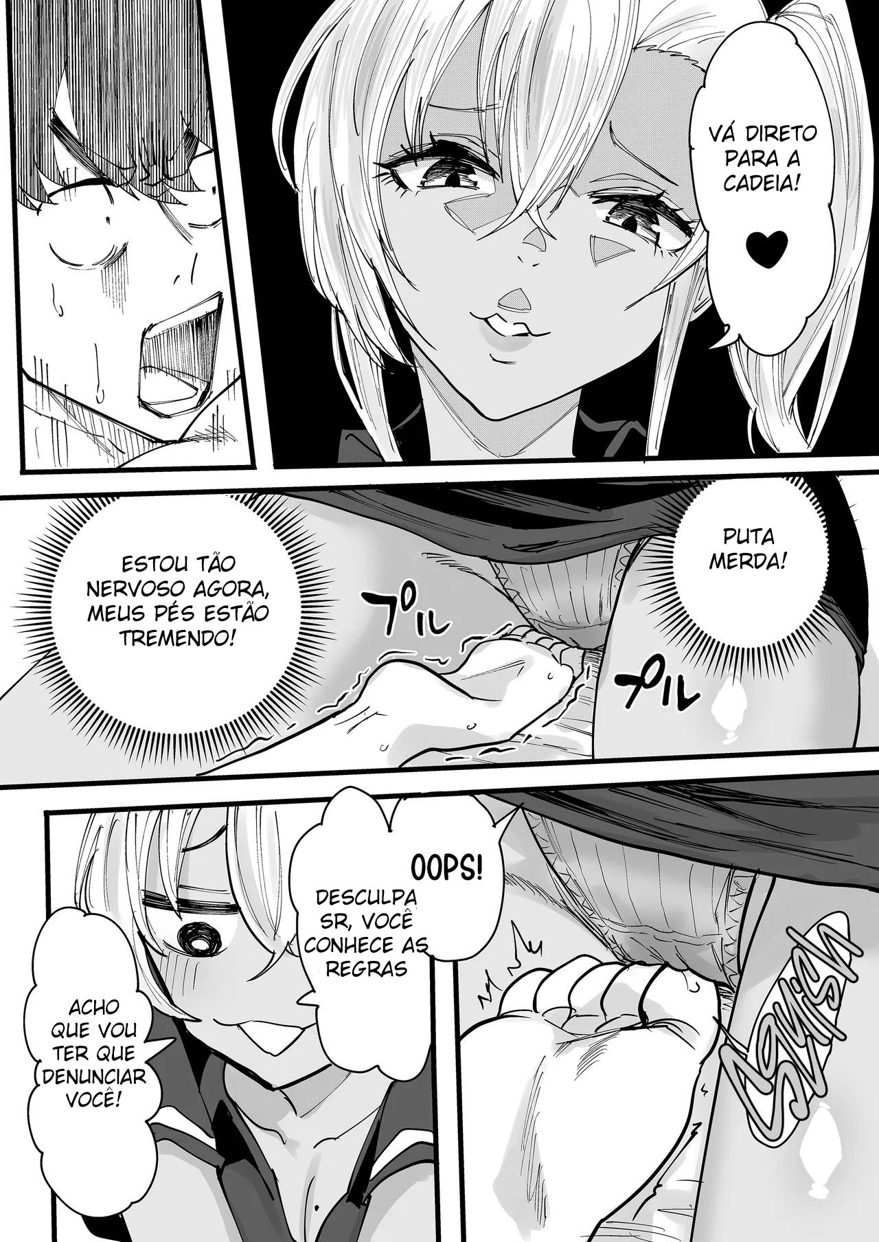 Finais Felizes Com Uma Massoterapeuta Gyaru Bronzeada — página 12