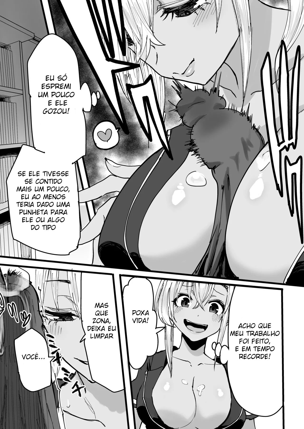 Finais Felizes Com Uma Massoterapeuta Gyaru Bronzeada — página 22