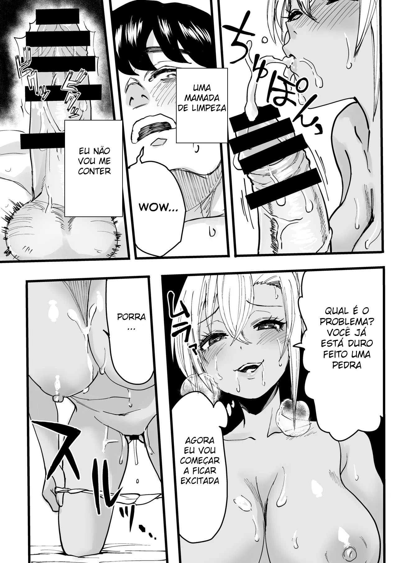 Finais Felizes Com Uma Massoterapeuta Gyaru Bronzeada — página 29