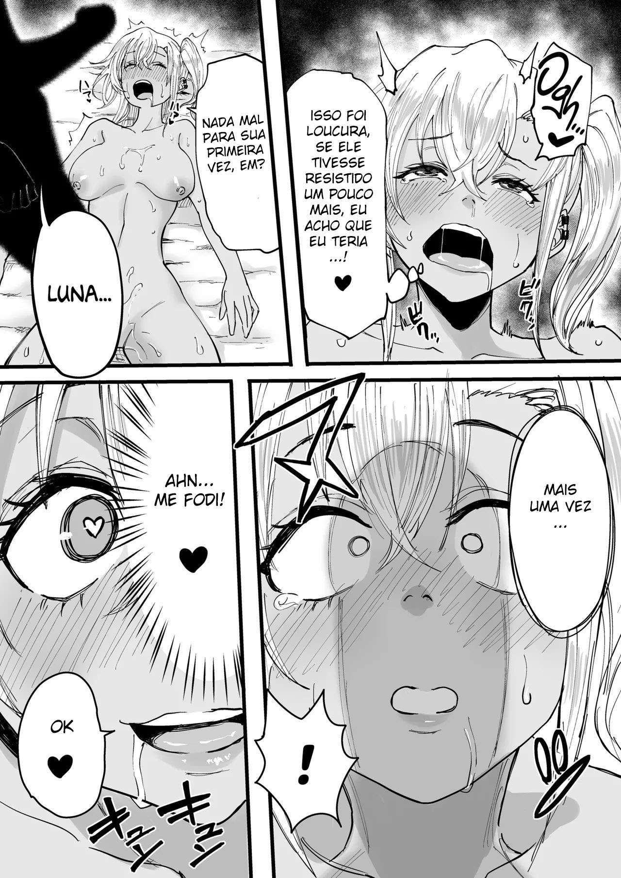 Finais Felizes Com Uma Massoterapeuta Gyaru Bronzeada — página 35