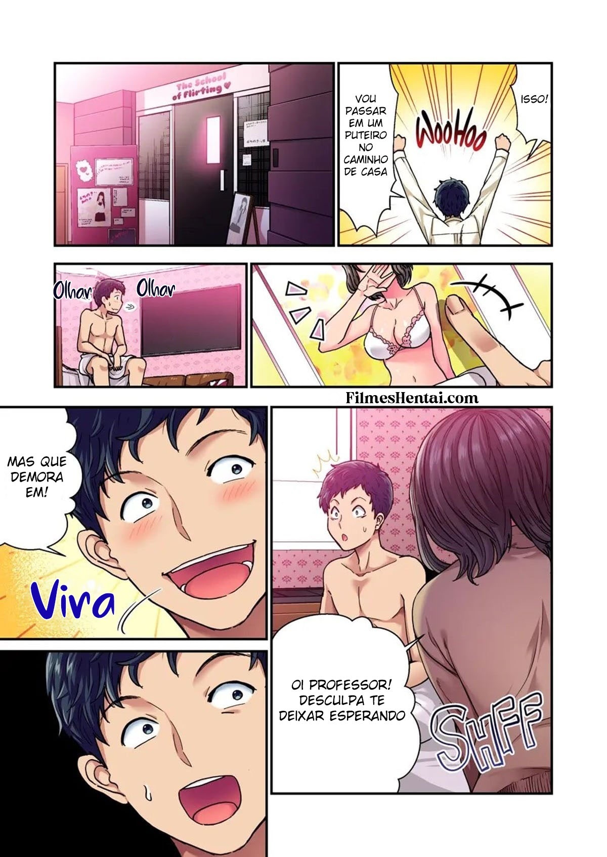 Eu Acabei de Fazer Sexo Sem Camisinha Com Minha Aluna Em Um Bordel? — página 4