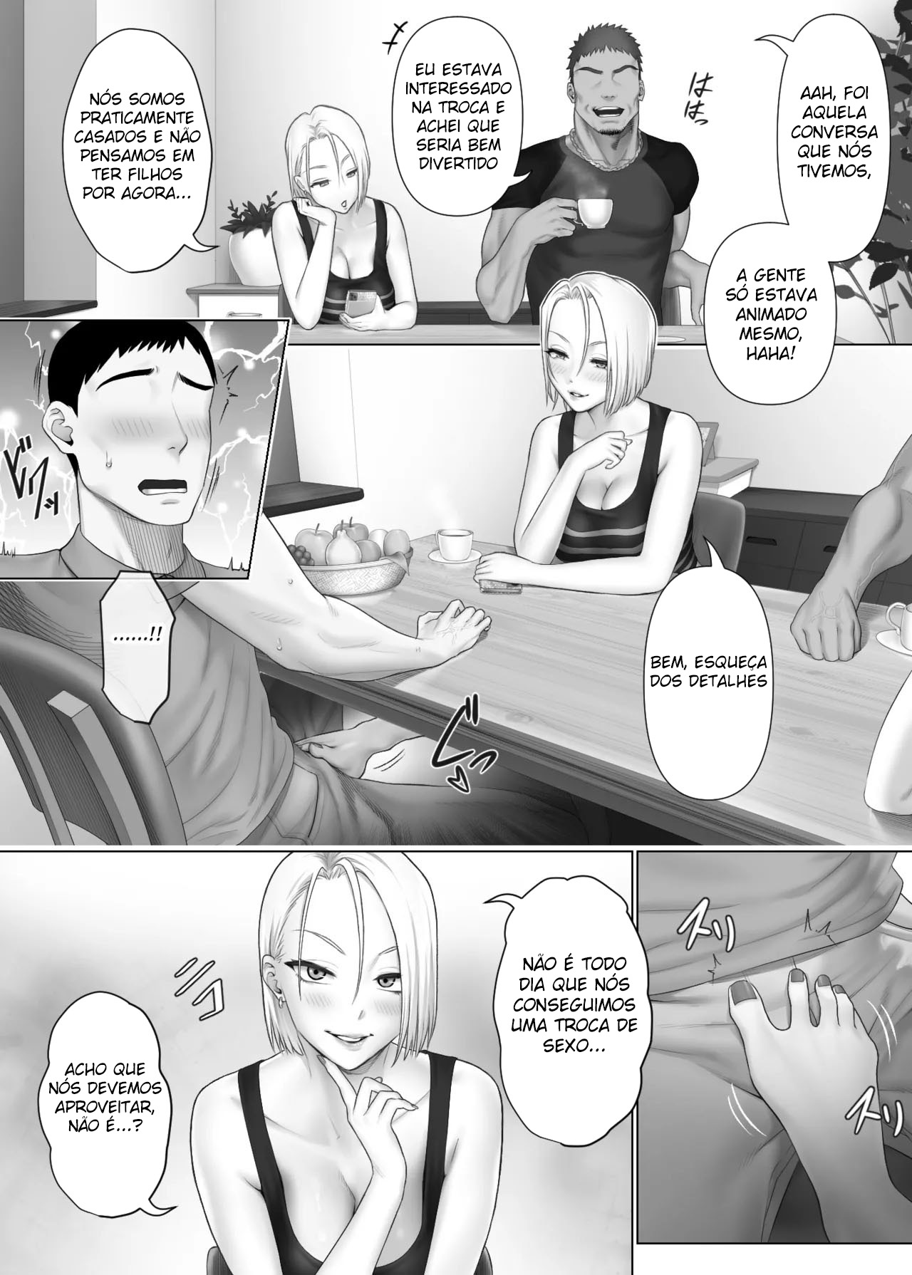 Troca de Casais Em Outro Nível ~ O Despertar Dos Fetiches do Marido ~ — página 18
