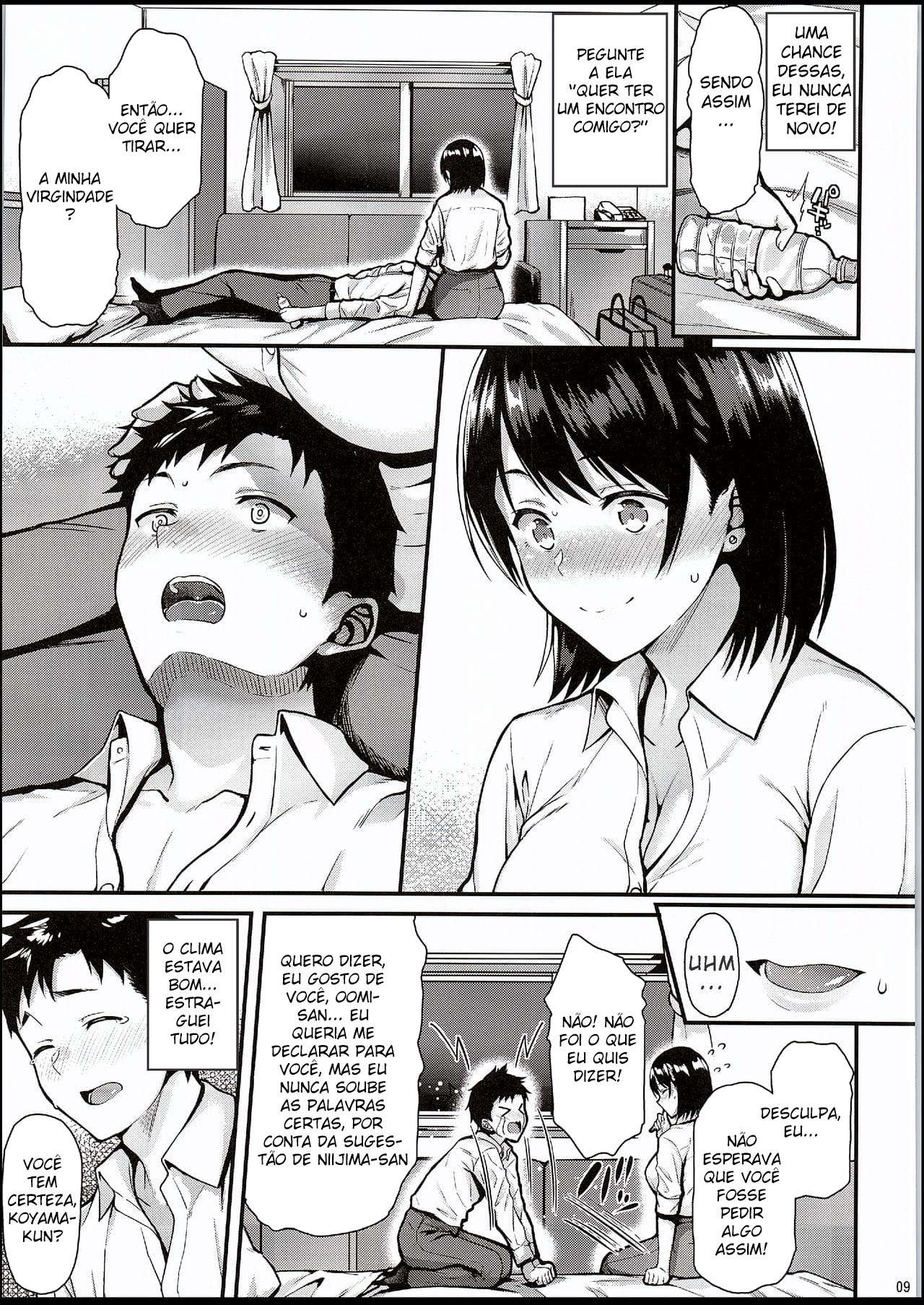 Eu Quero Que a Senpai Tire Minha Virgindade — página 8