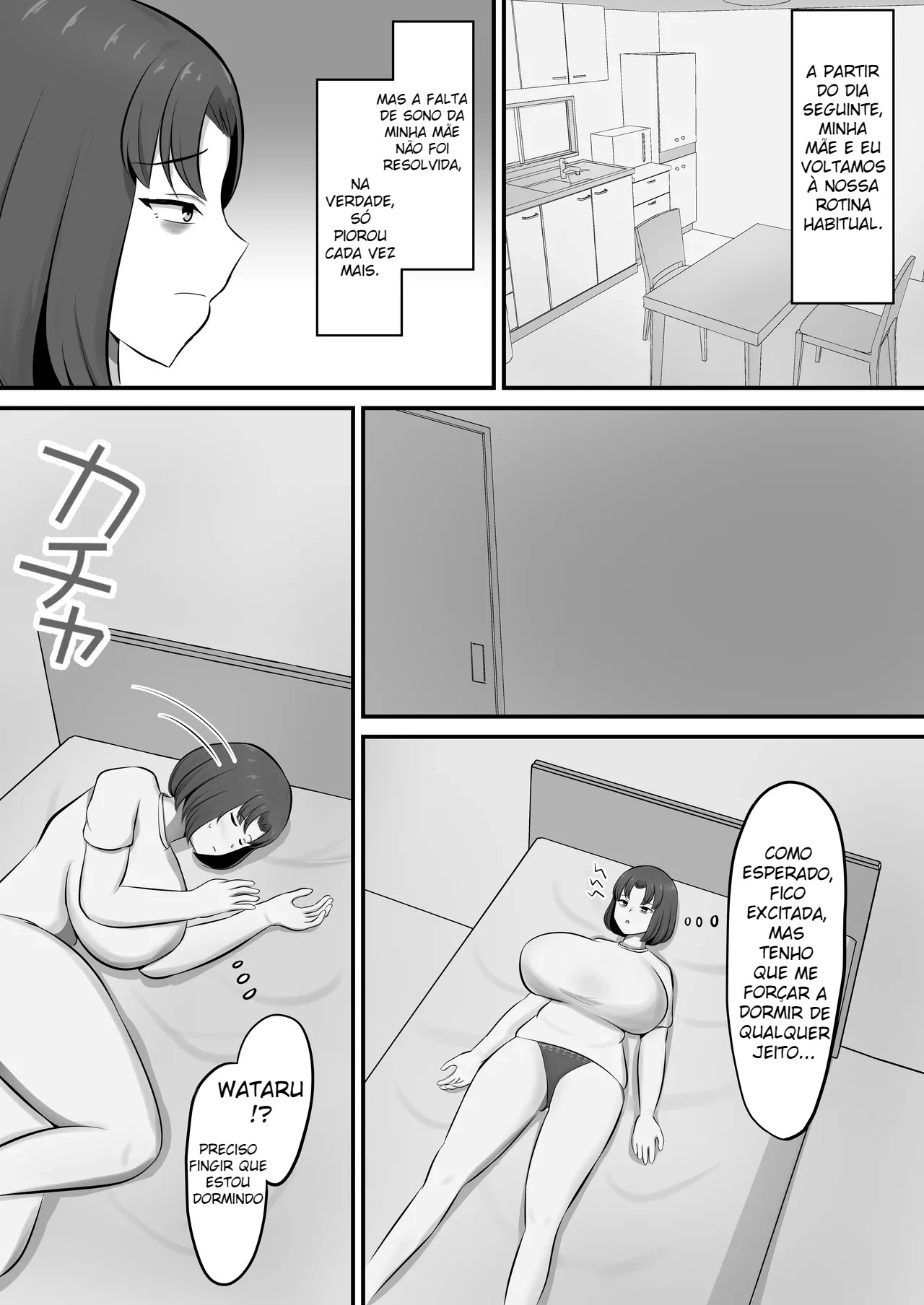 A História de Quando Fui Até A Cama da Minha Mãe, Que Estava Frustrada Sexualmente e Com Insônia — página 27