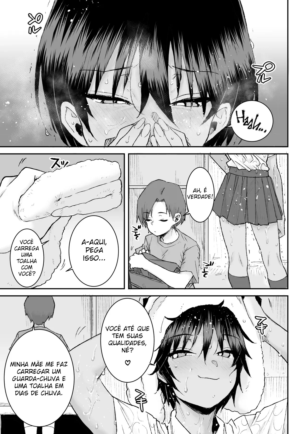 Como Perdi Minha Virgindade Com Uma Garota Mais Velha, Quieta e Forte, Que Era Tomboy — página 6