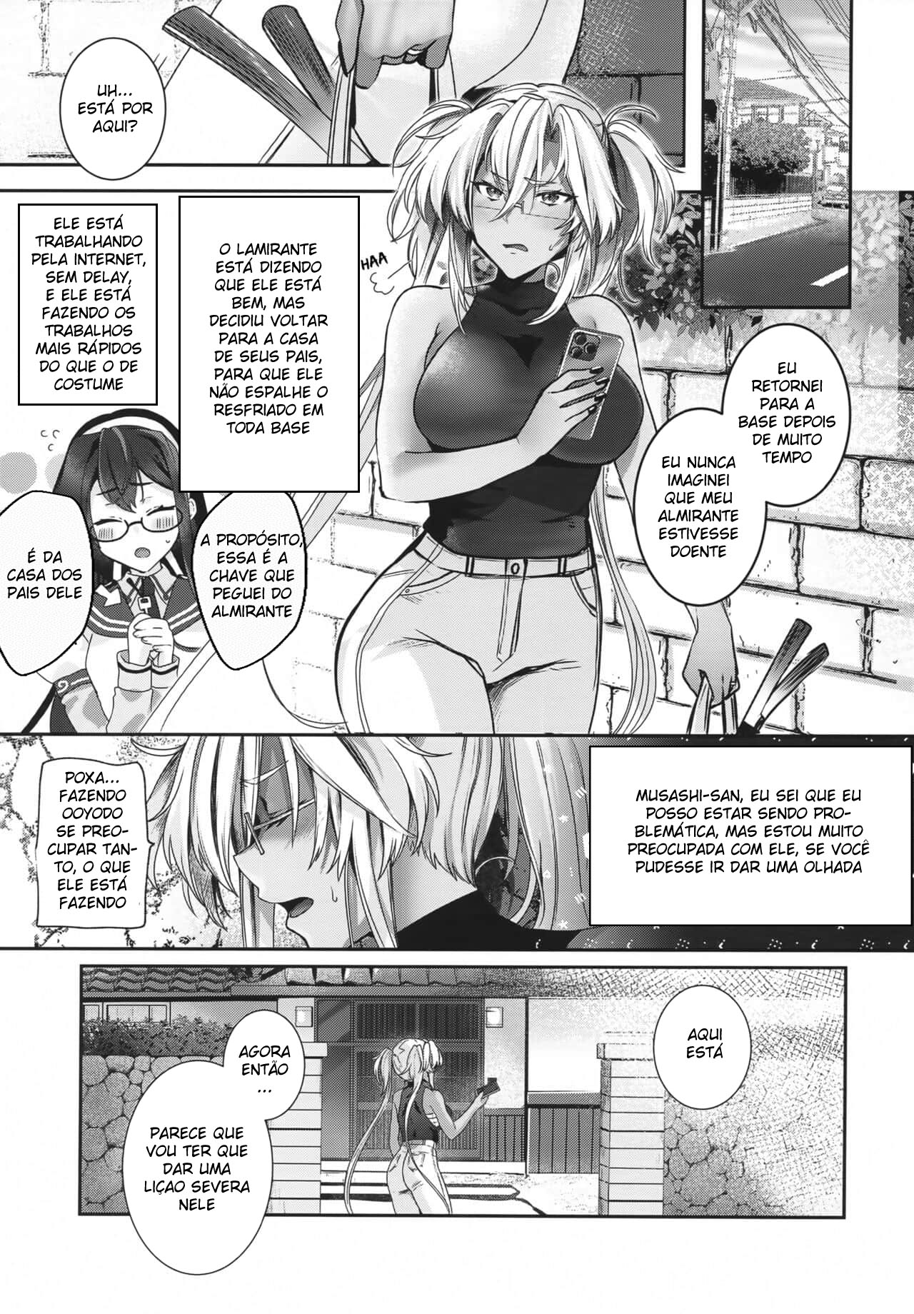 A Vida Noturna da Musashi-san: Arco da Sua Chave Reserva — página 5