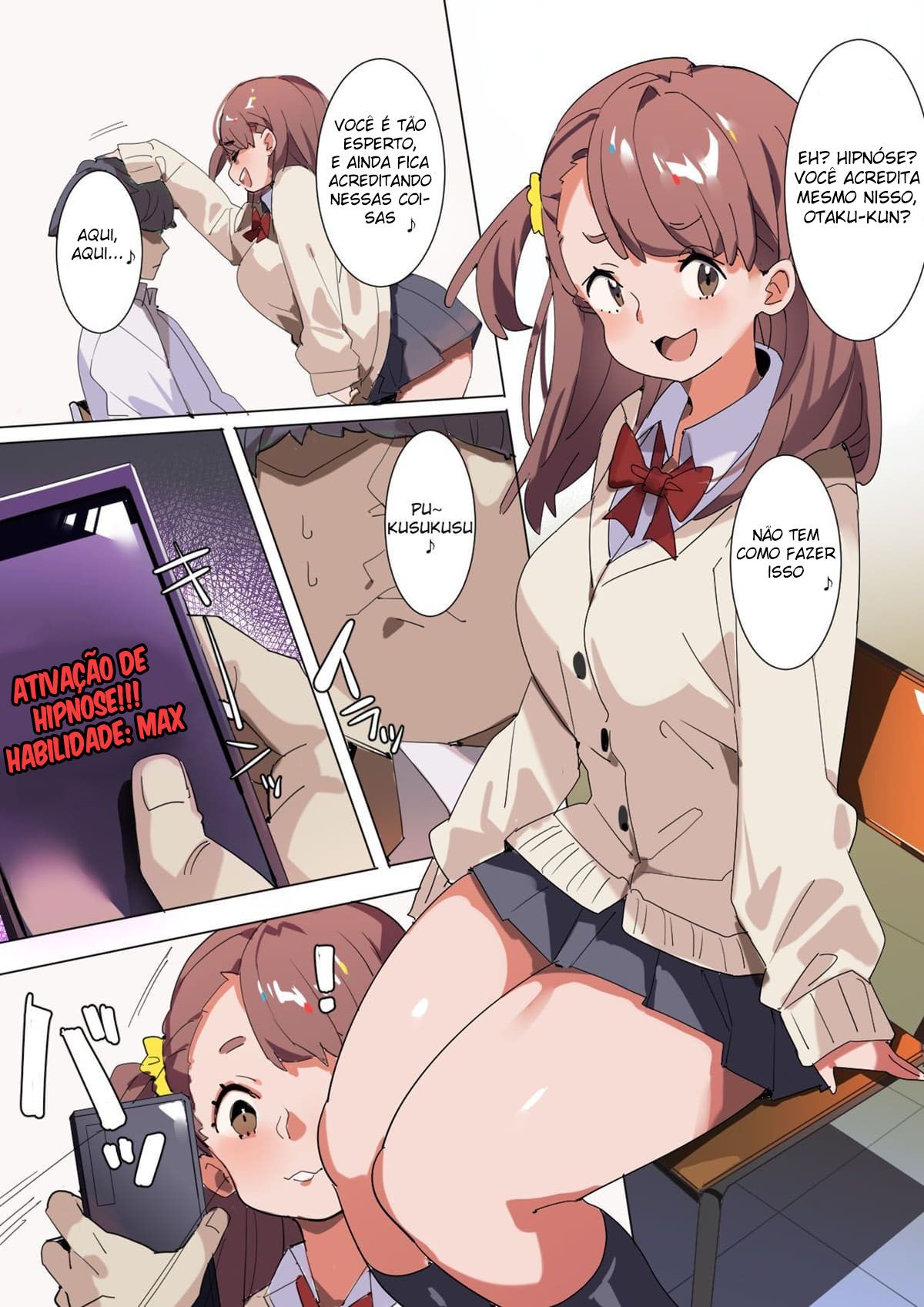 Calando uma Gyaru com um Aplicativo de Hipnóse — página 3