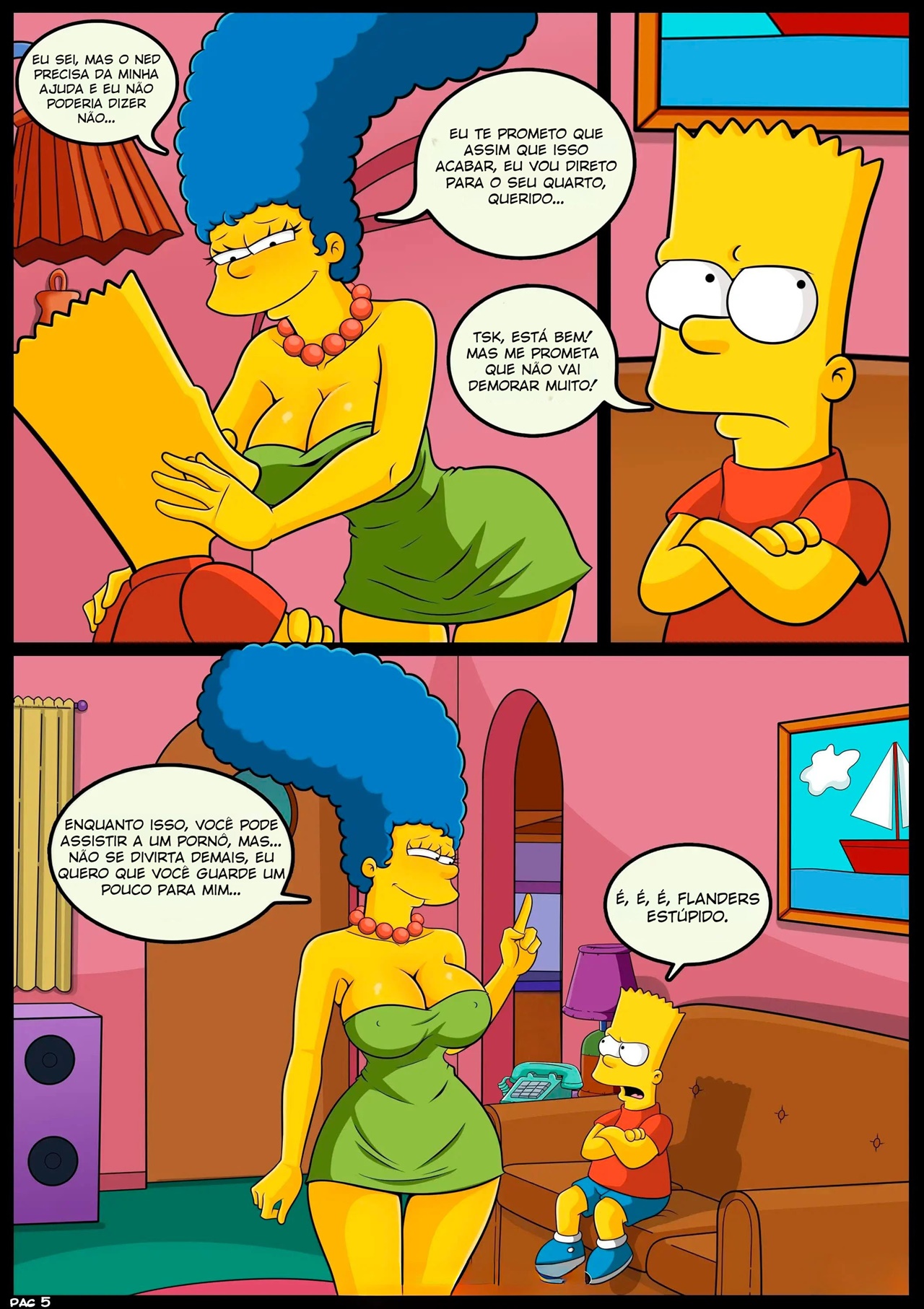 A Fantasia Amarela: A Sentada da Babá — página 6