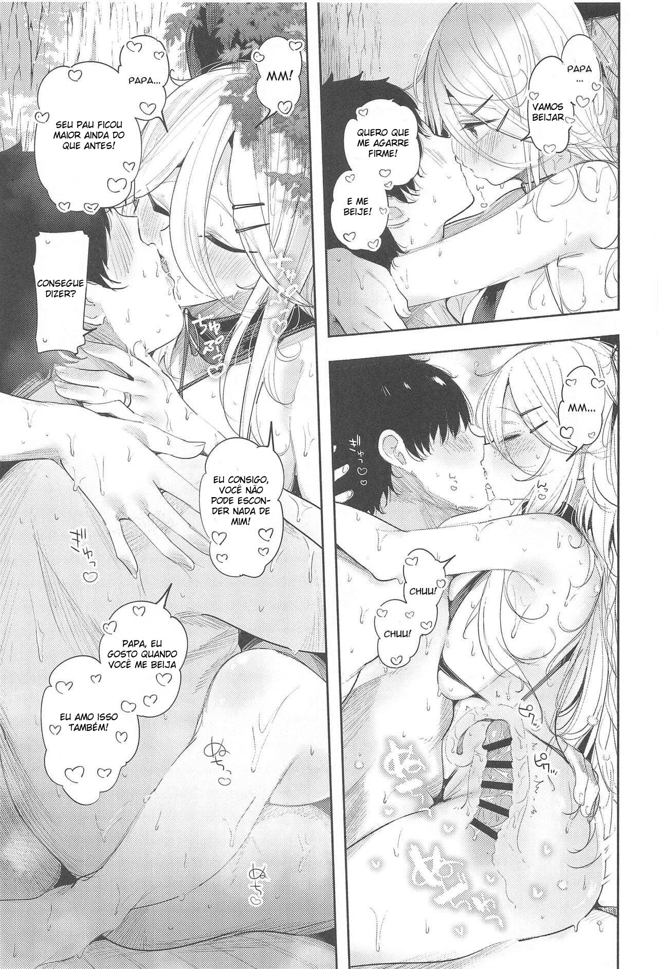 Fazendo Sexo Sedutor com Yamakaze-Chan em uma Praia Particular — página 16