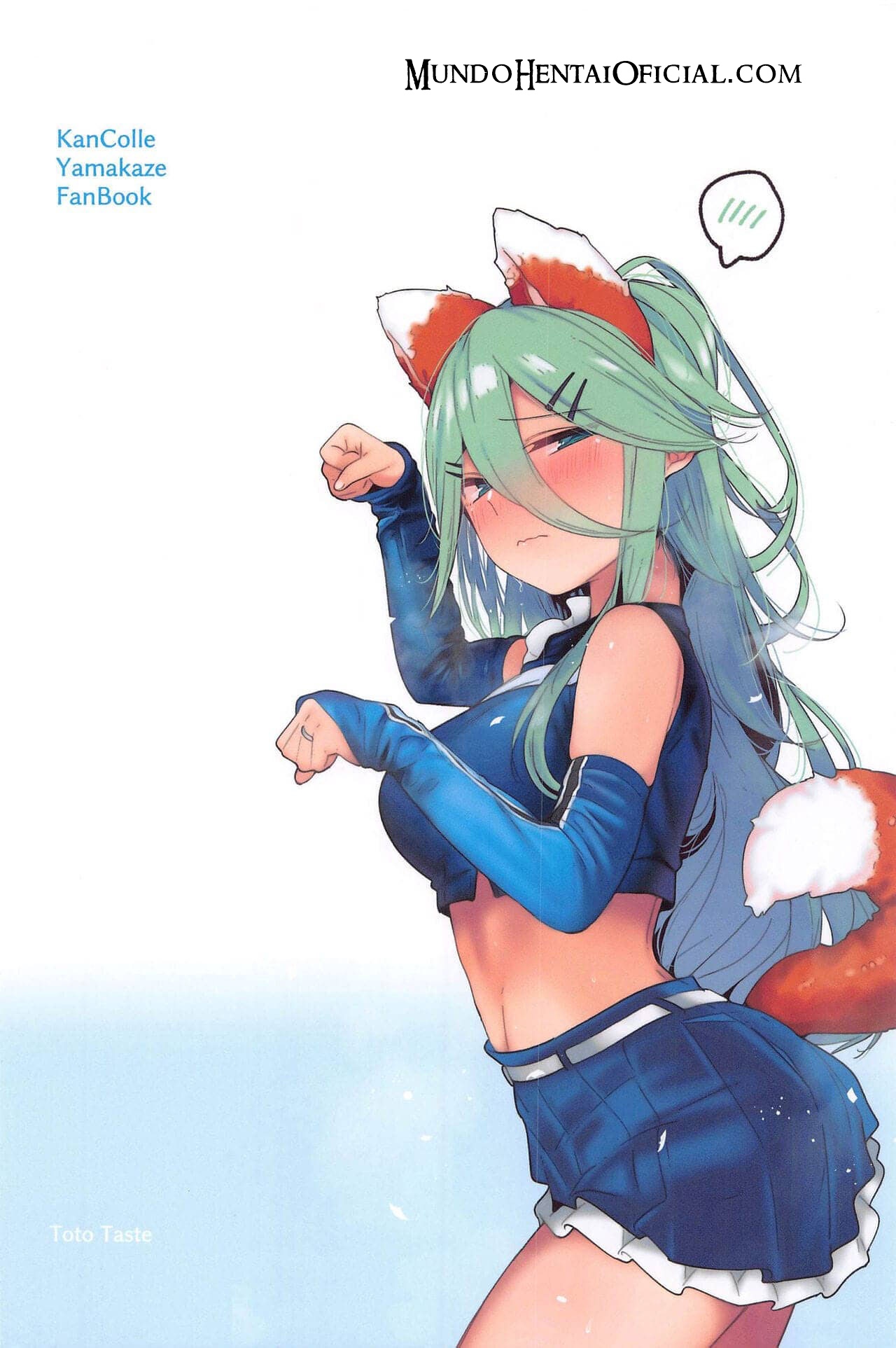 Fazendo Sexo Sedutor com Yamakaze-Chan em uma Praia Particular — página 26