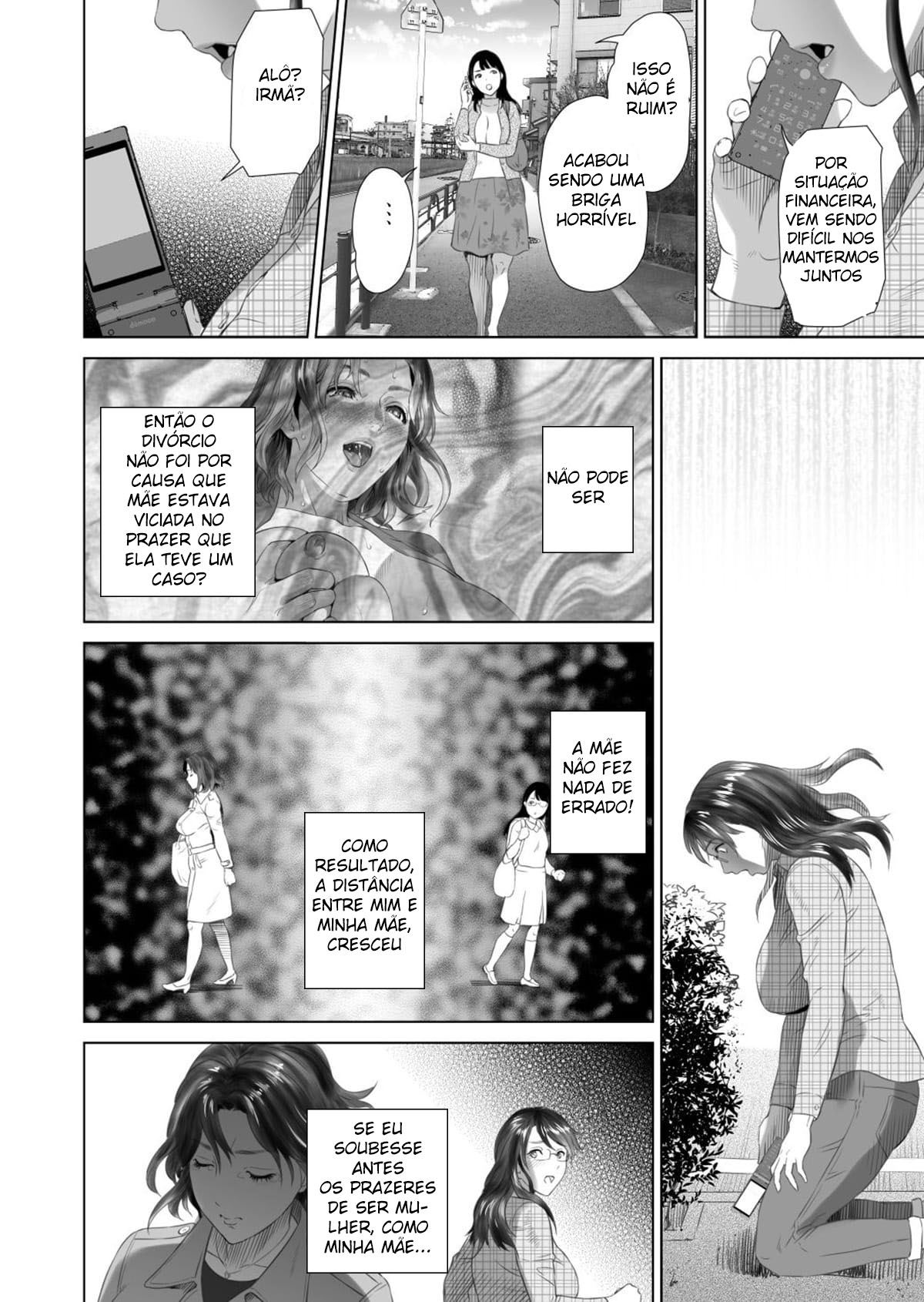 Sedução da Vizinhança ~ Teruhiko e Sua Mãe, Parte Final ~ — página 64
