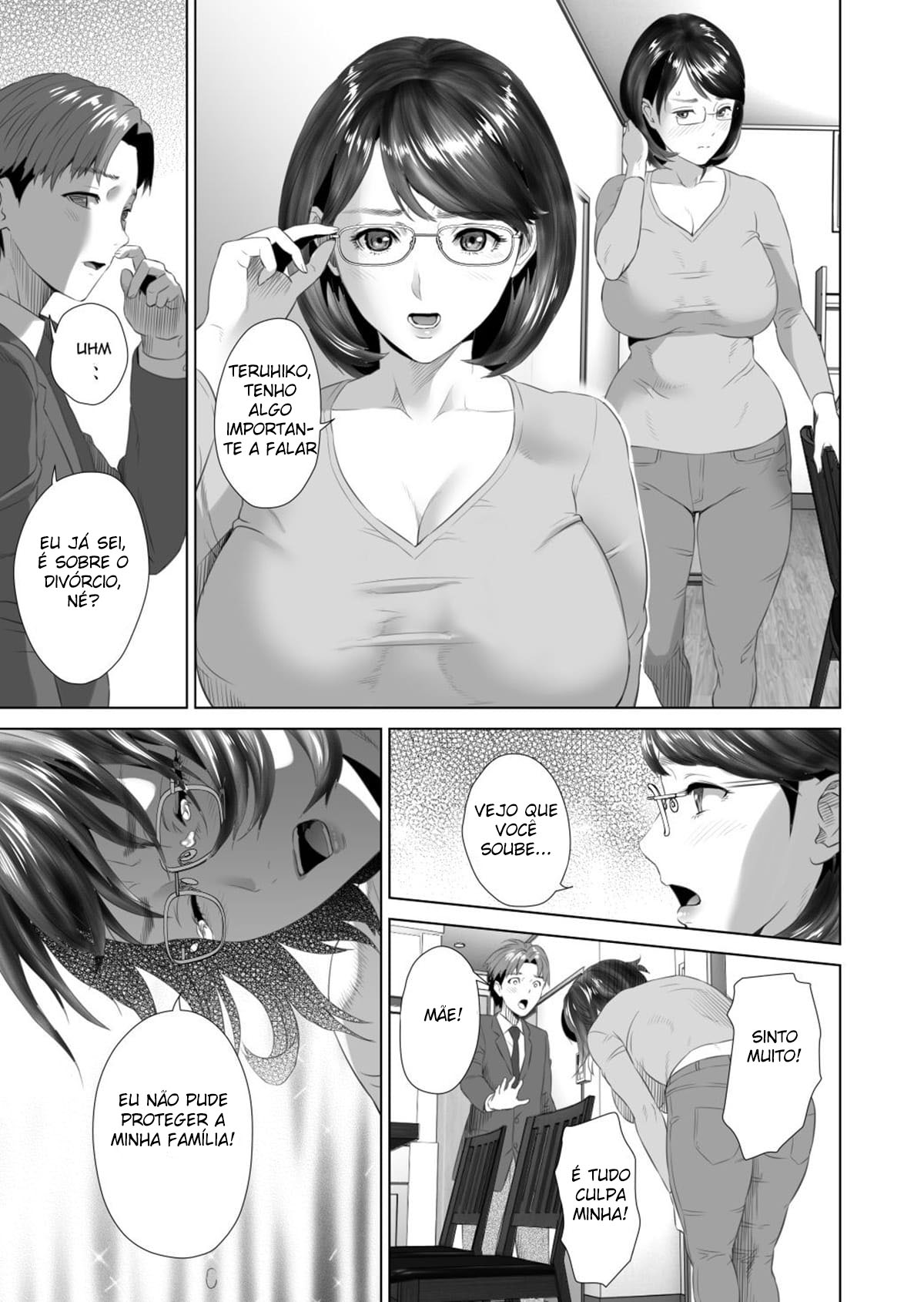 Sedução da Vizinhança ~ Teruhiko e Sua Mãe, Parte Final ~ — página 67