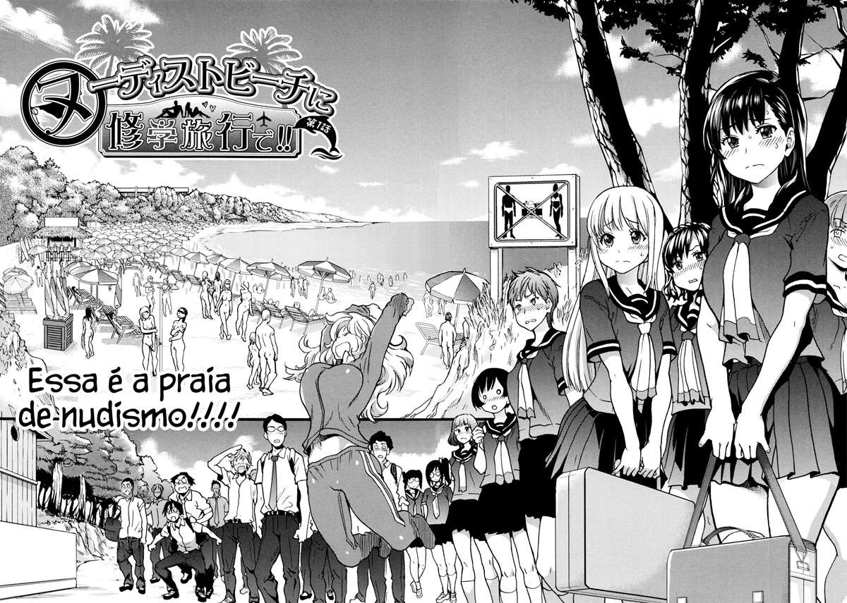 Viagem Escolar Para a Praia de Nudismo!! — página 7