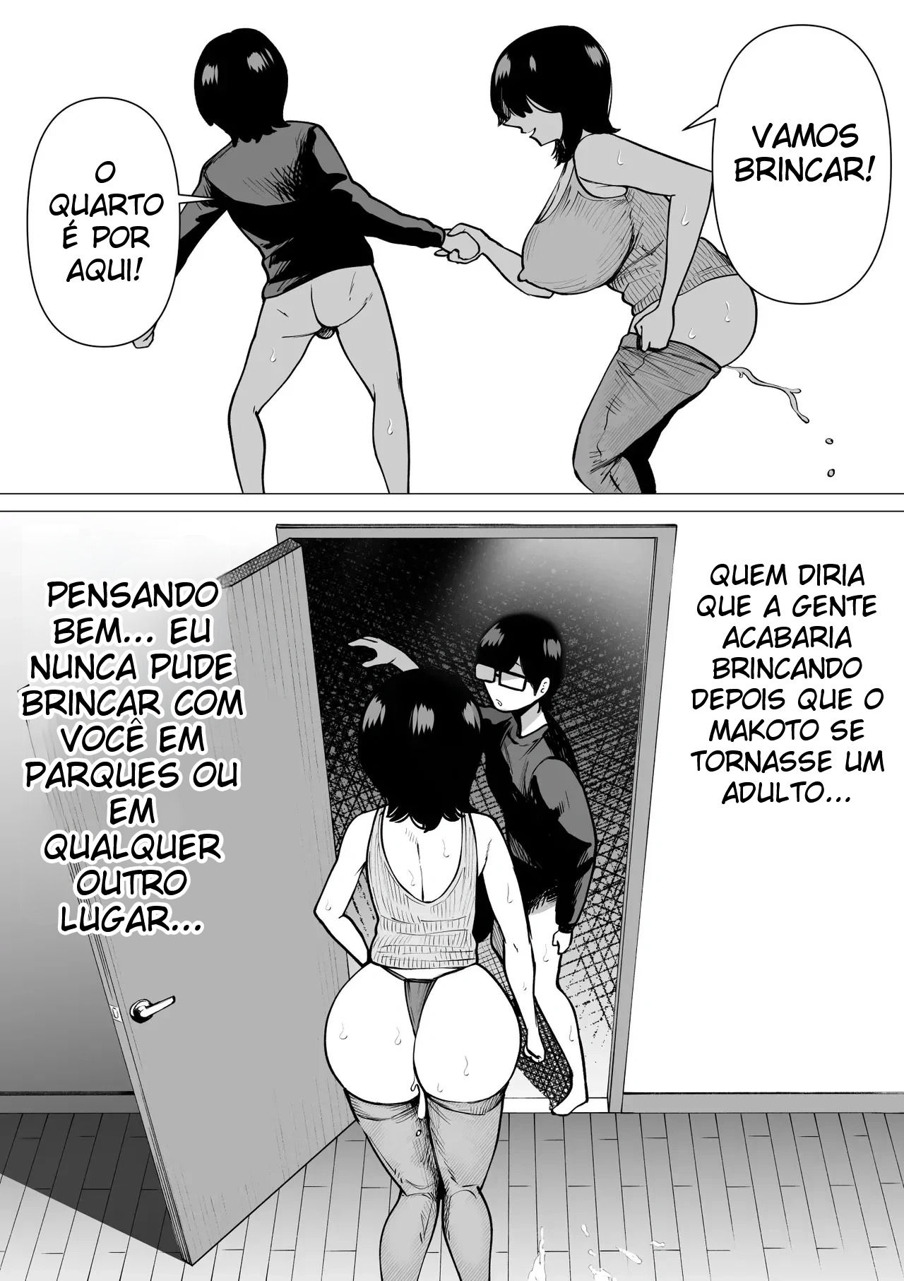 Uma História Sobre Um Sobrinho Virgem e Recluso, Que Desenha Mangá Erótico, e Sua Tia Fazendo Sexo Afetuoso — página 25
