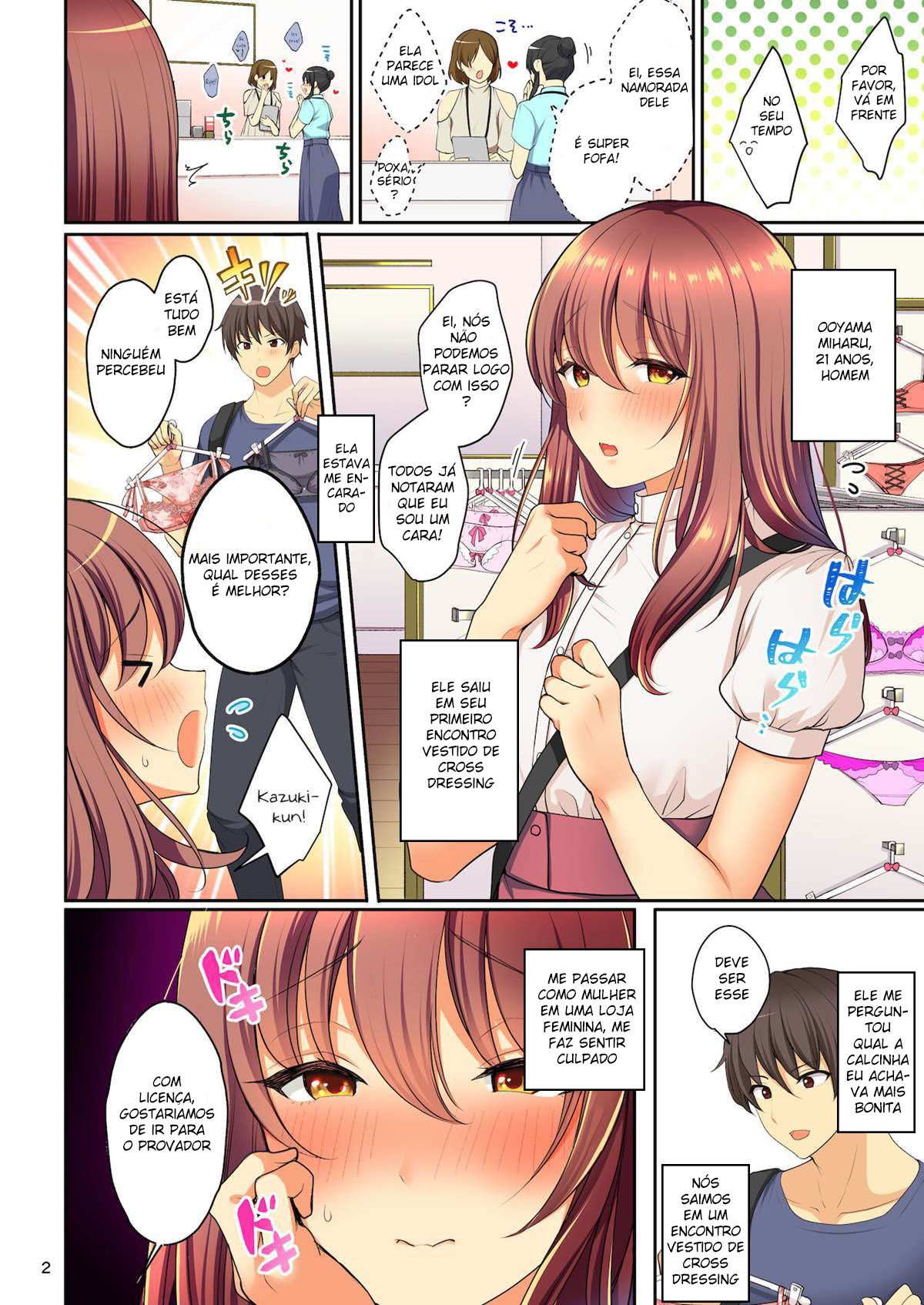 Os Seios da Senpai ~ Edição: Encontro Vestido de Mulher ~ — página 3