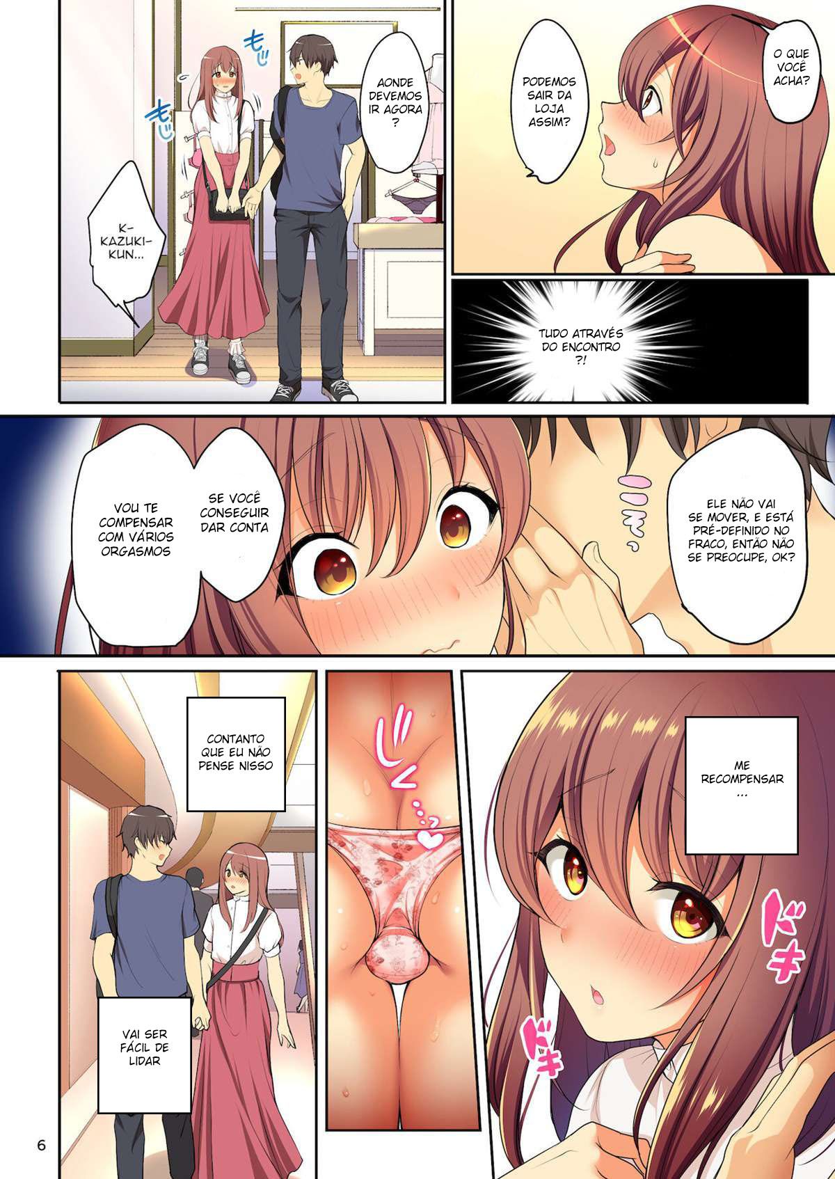 Os Seios da Senpai ~ Edição: Encontro Vestido de Mulher ~ — página 7