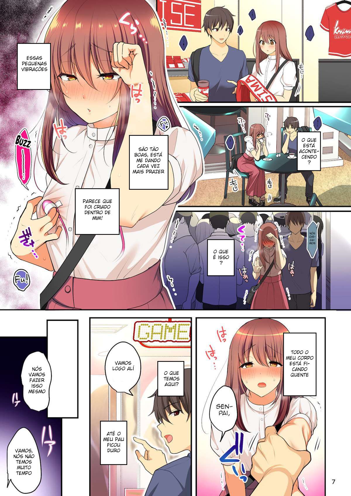 Os Seios da Senpai ~ Edição: Encontro Vestido de Mulher ~ — página 8