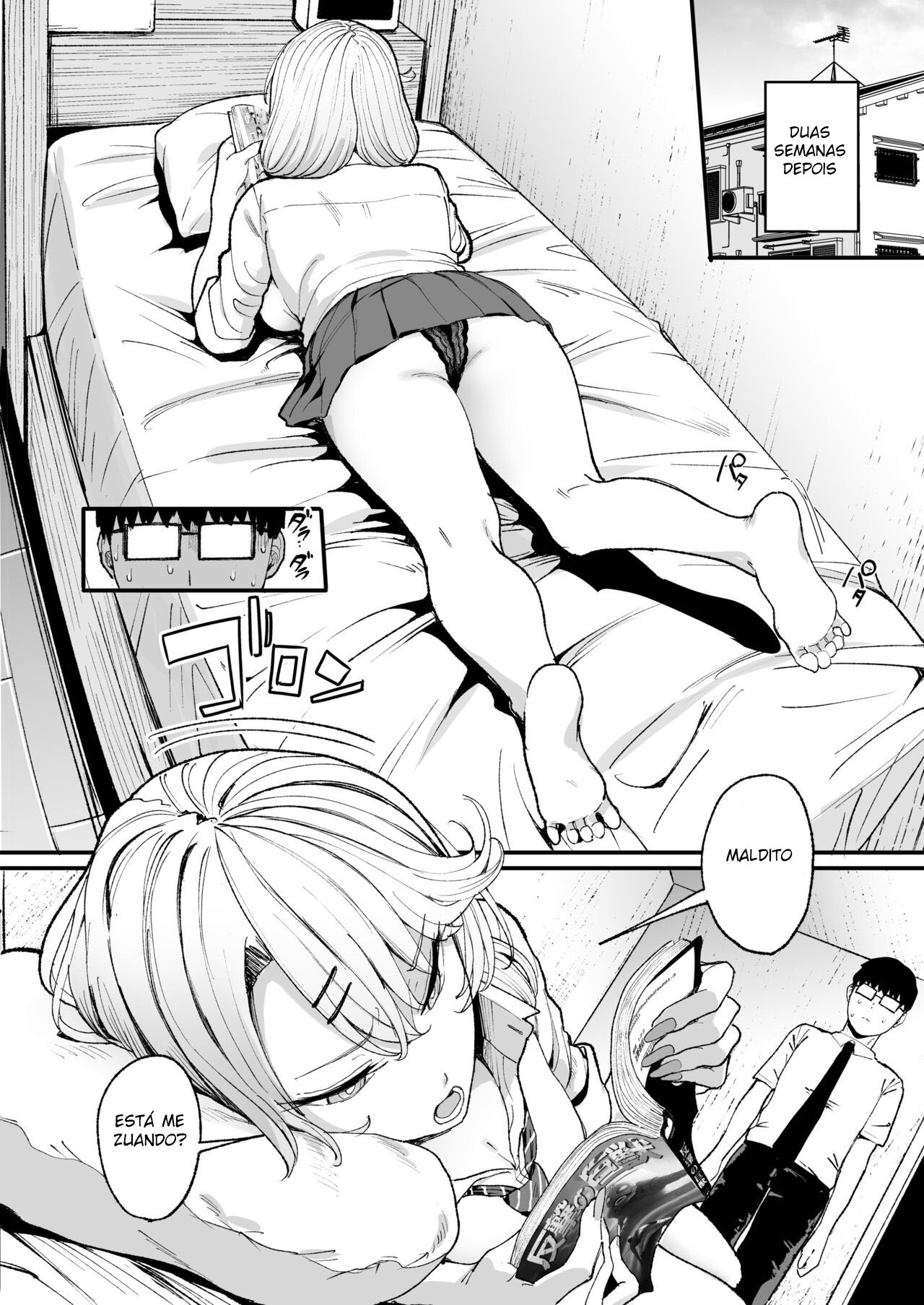 Minha Amiga Gyaru me Deixa Usar a Buceta Dela 3 — página 7
