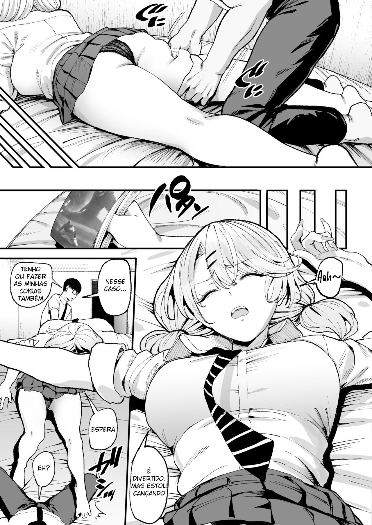 Minha Amiga Gyaru me Deixa Usar a Buceta Dela 3 — página 10