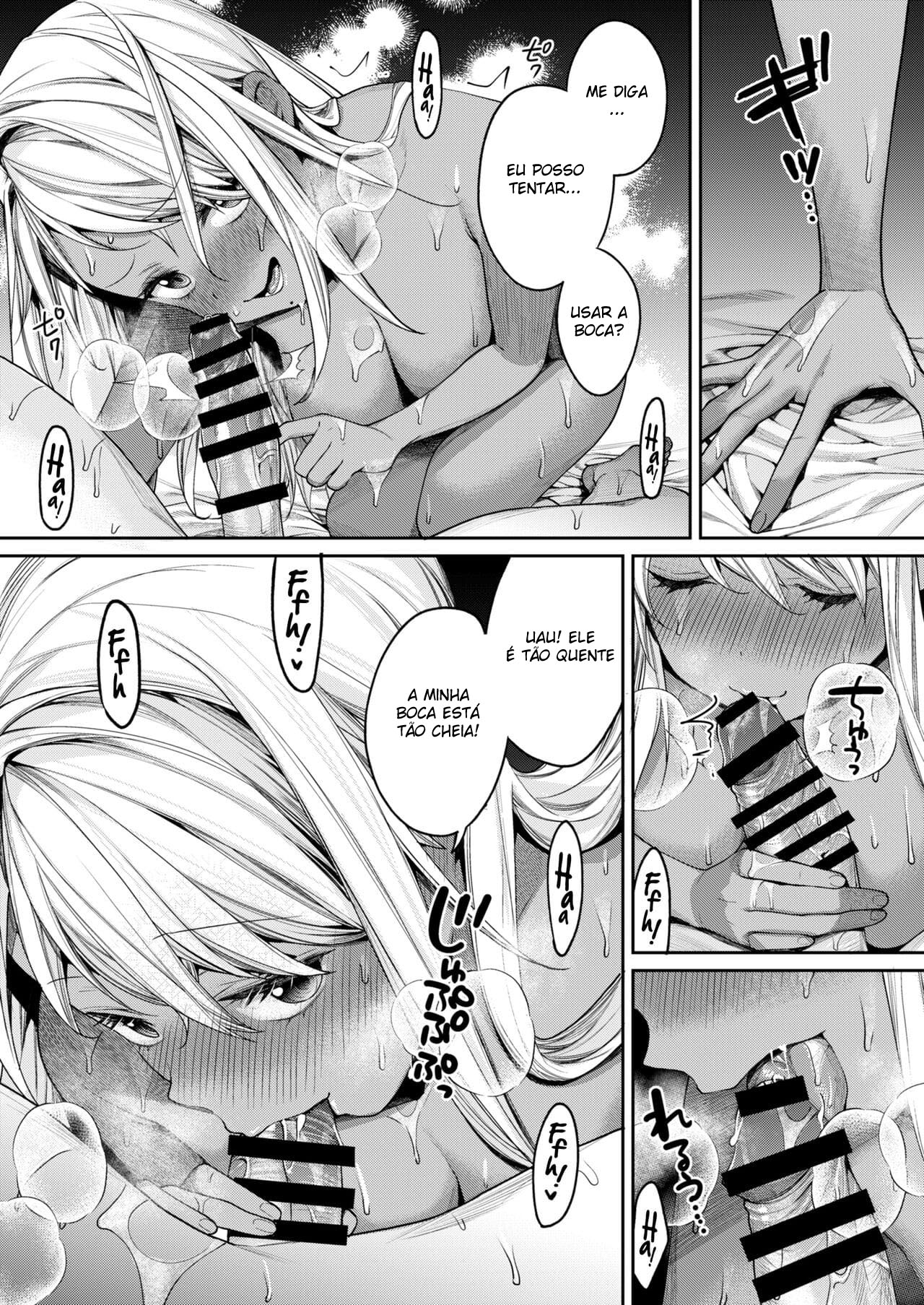 A Razão Pela Qual eu Fui Capaz de Conseguir uma Namorada Gyaru Negra — página 30