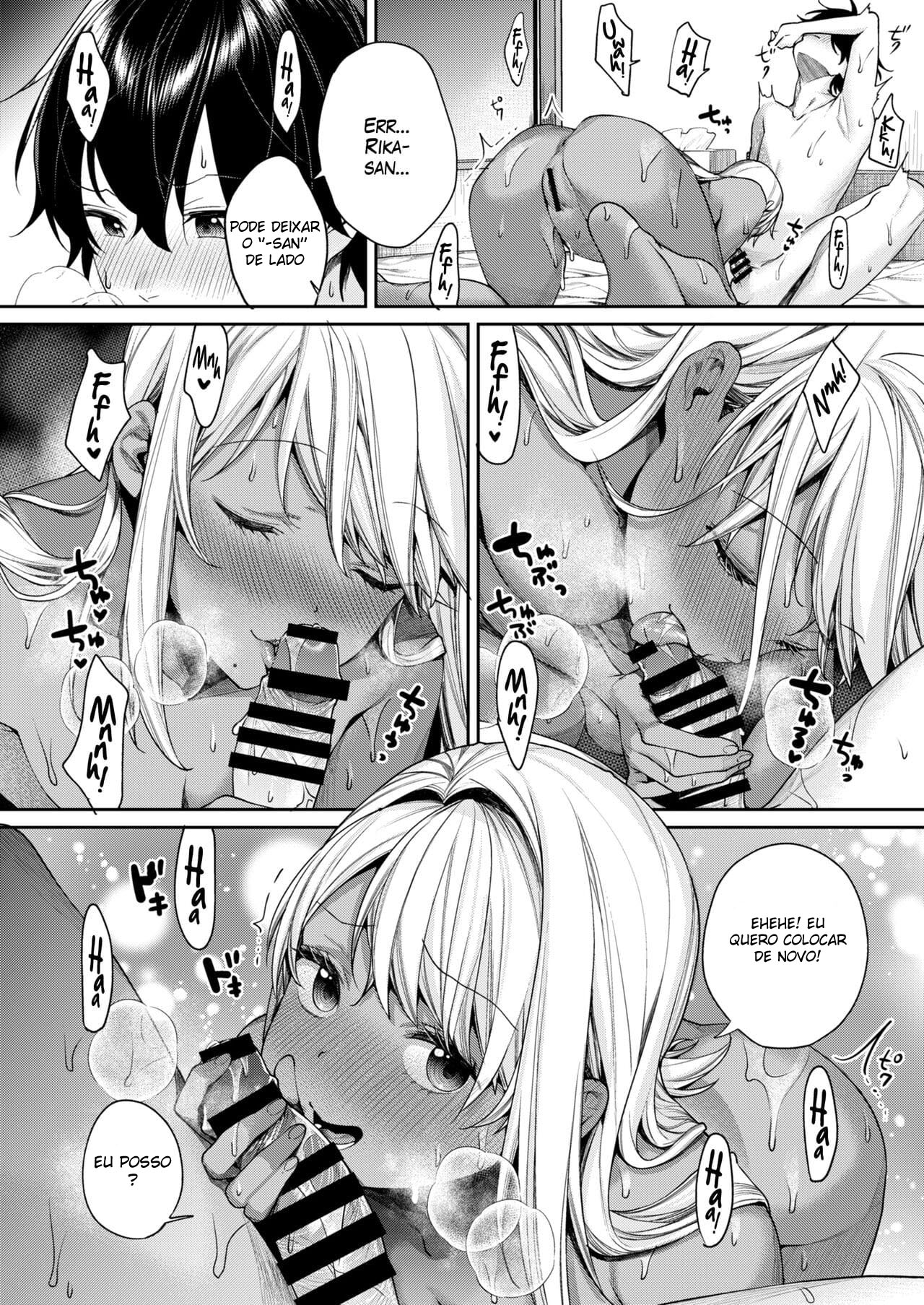 A Razão Pela Qual eu Fui Capaz de Conseguir uma Namorada Gyaru Negra — página 31