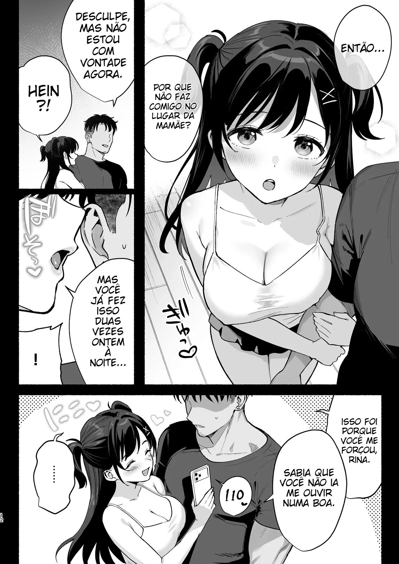 Pousada Feminina 3 ~ Mãe e Filha Fodidas Por Uma Paixão Em Comum ~ — página 11