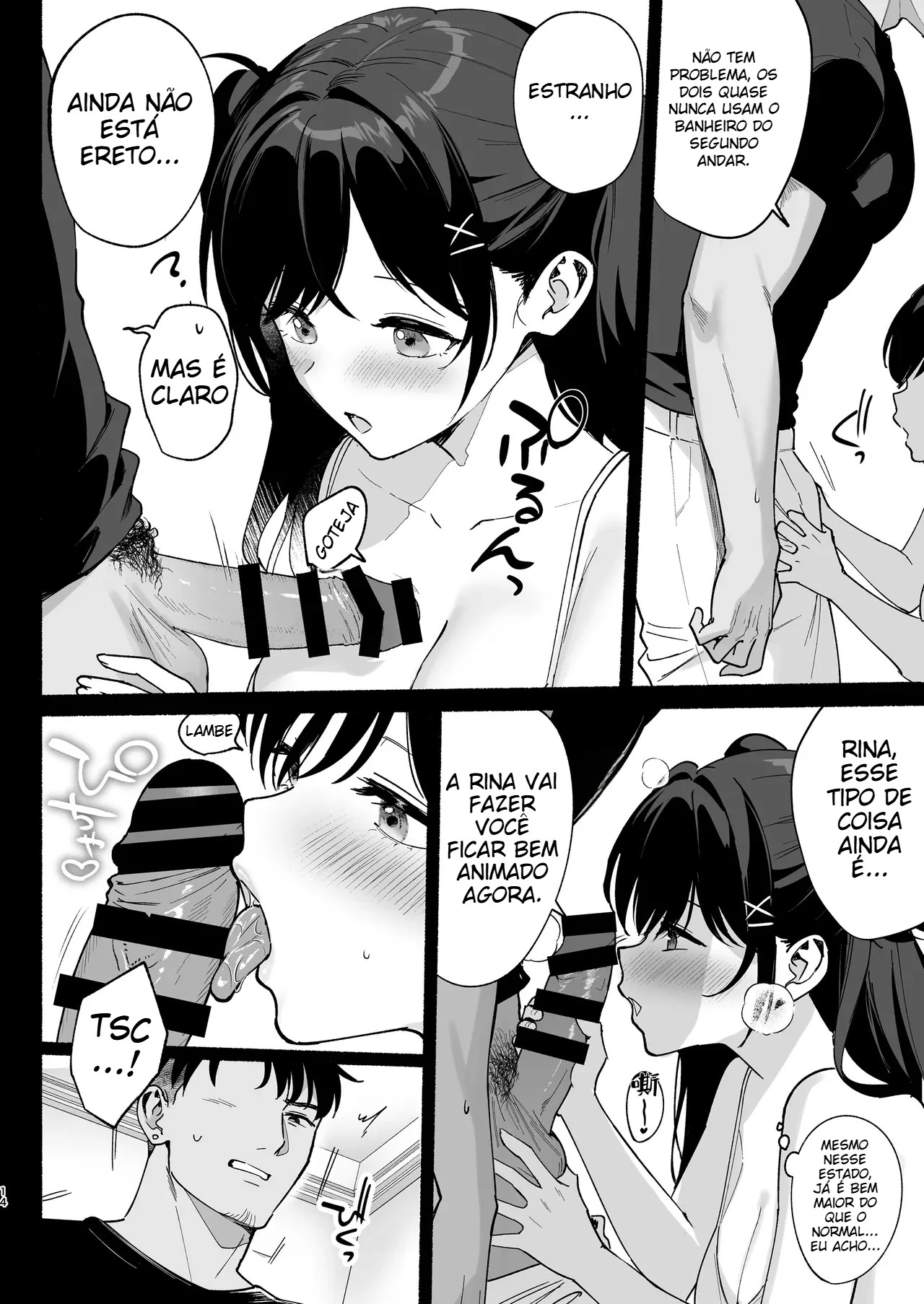 Pousada Feminina 3 ~ Mãe e Filha Fodidas Por Uma Paixão Em Comum ~ — página 13