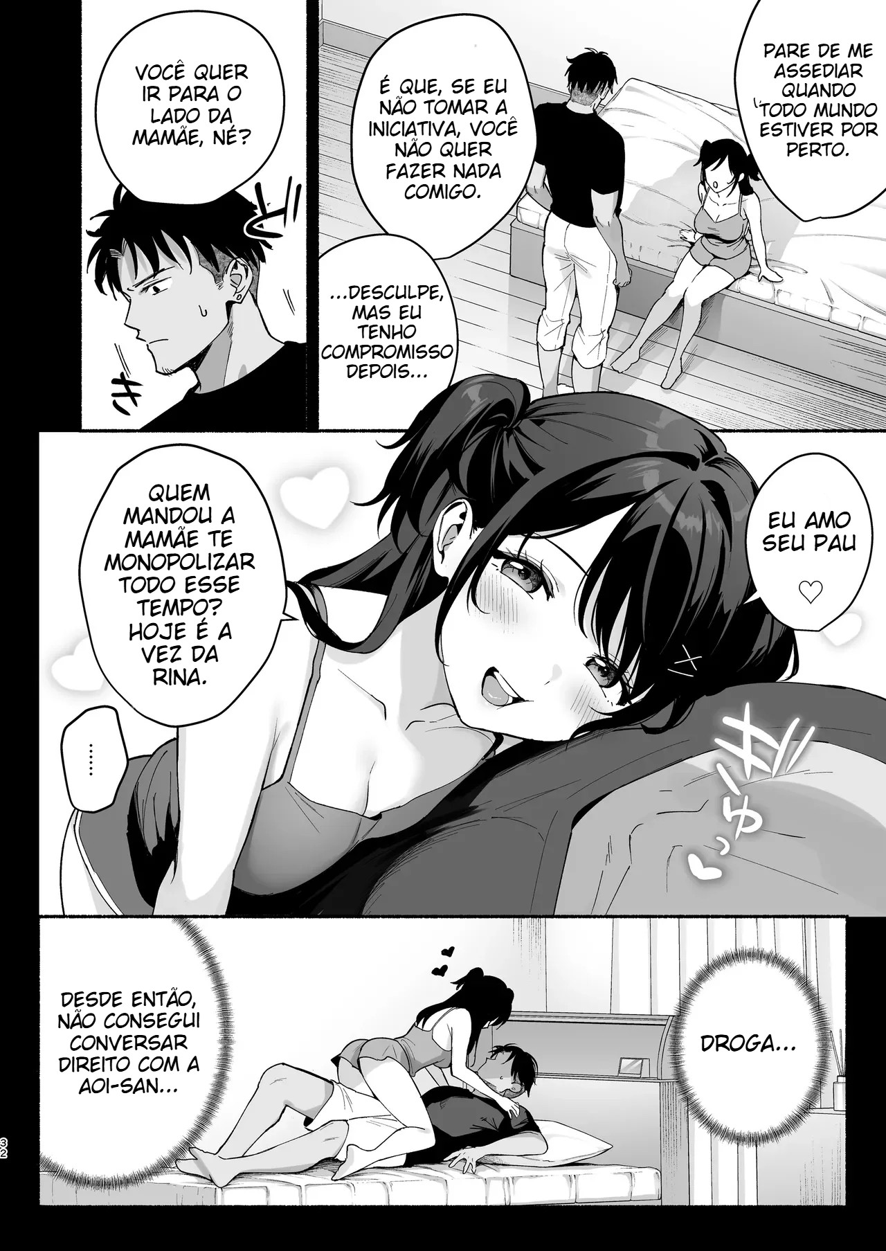 Pousada Feminina 3 ~ Mãe e Filha Fodidas Por Uma Paixão Em Comum ~ — página 31