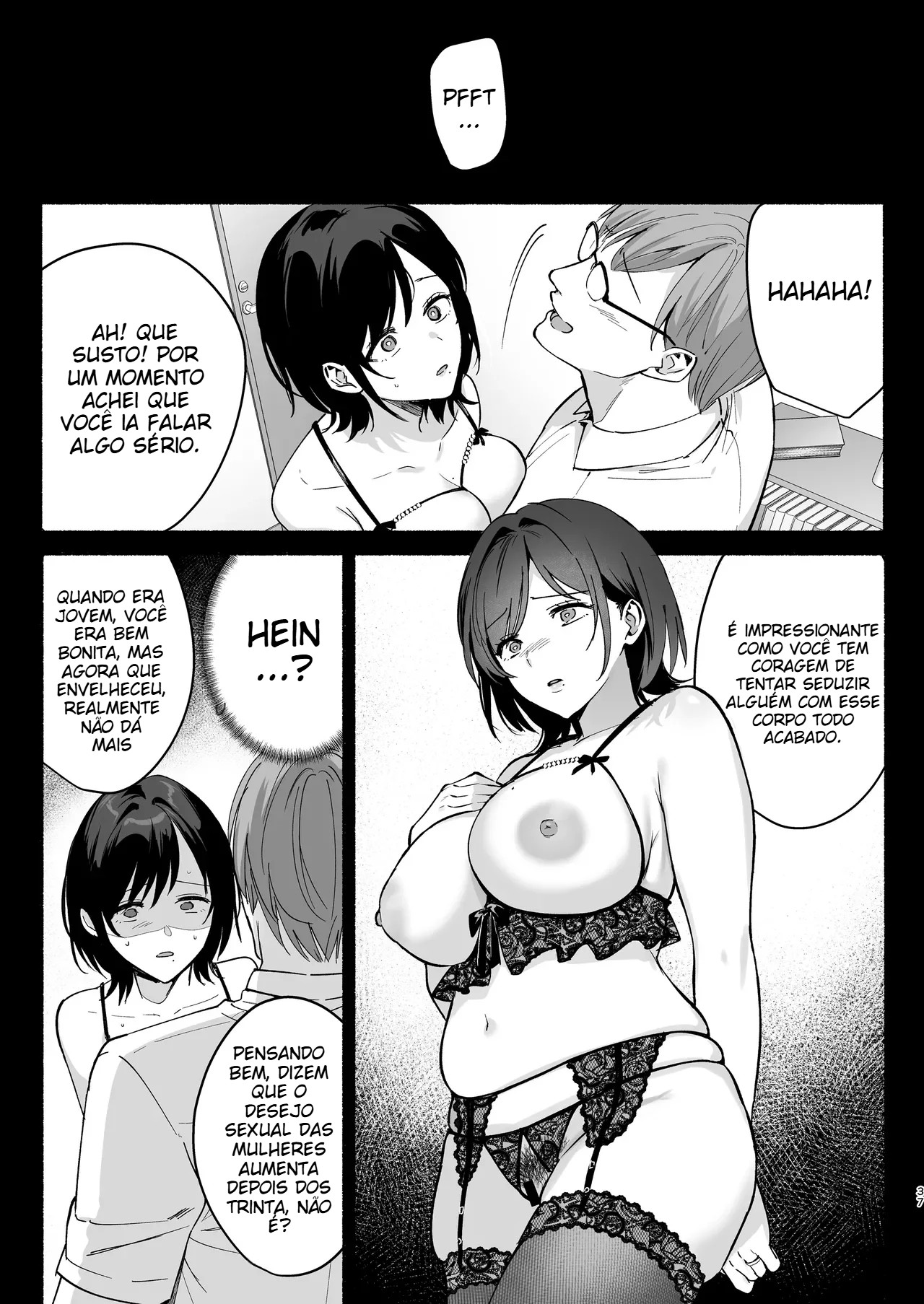 Pousada Feminina 3 ~ Mãe e Filha Fodidas Por Uma Paixão Em Comum ~ — página 36