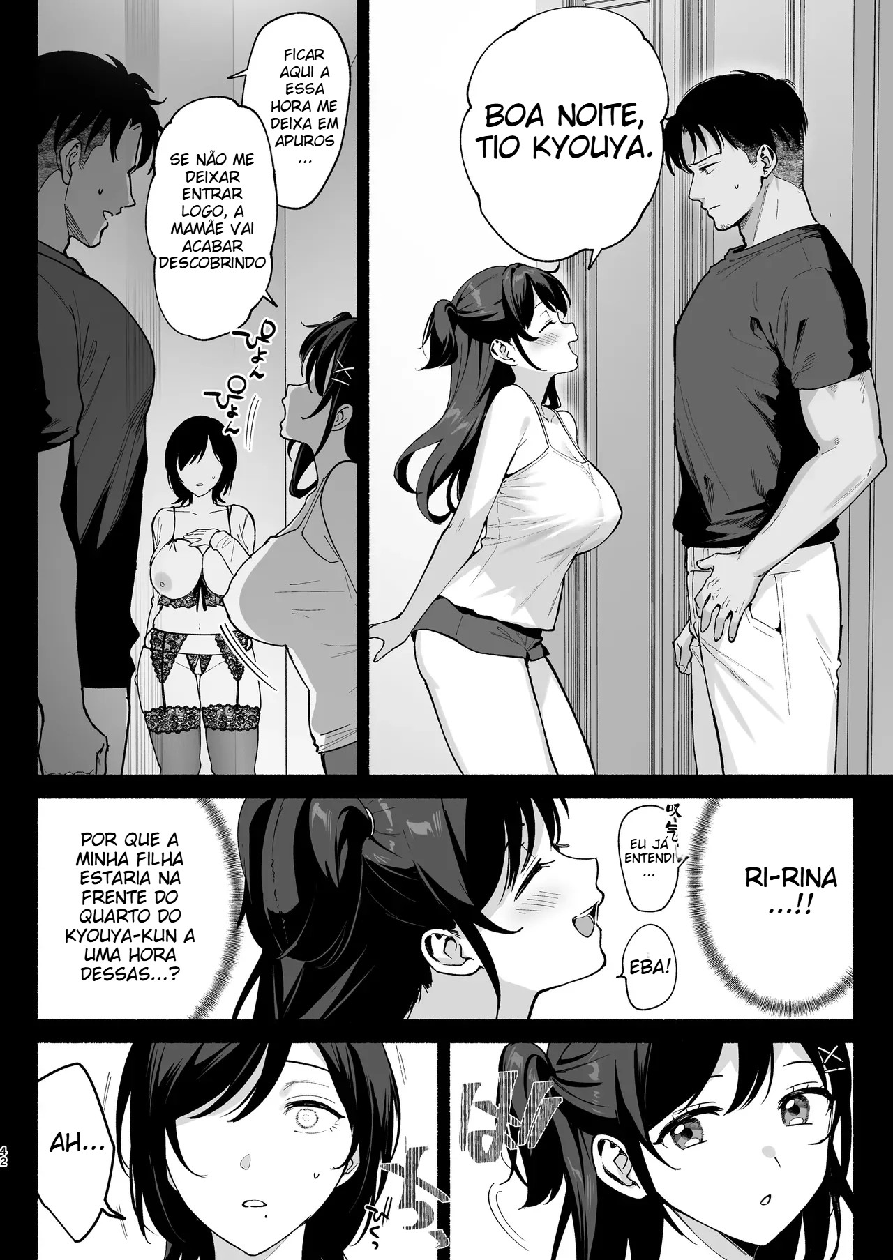 Pousada Feminina 3 ~ Mãe e Filha Fodidas Por Uma Paixão Em Comum ~ — página 41