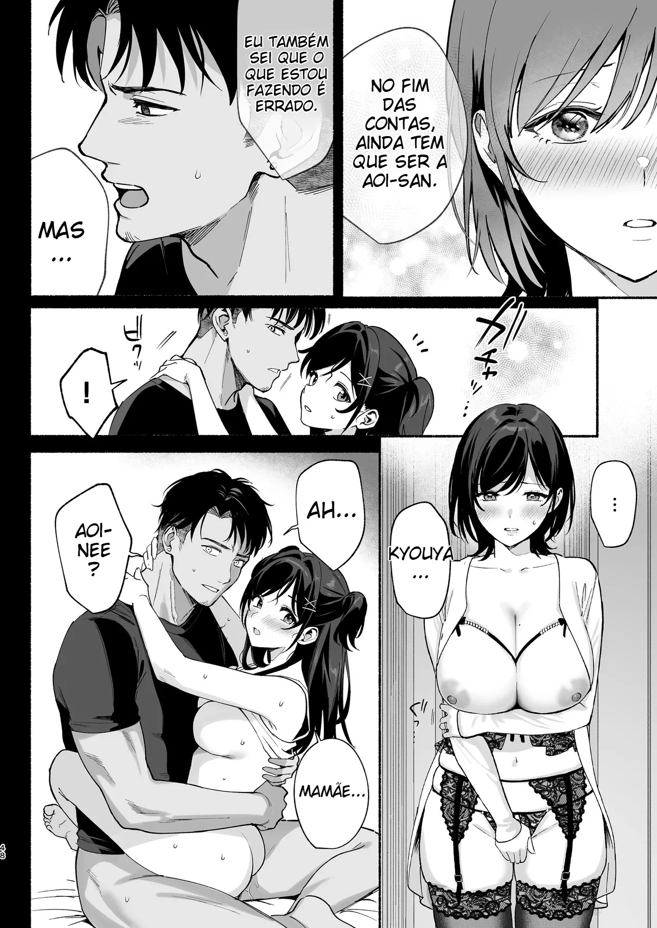 Pousada Feminina 3 ~ Mãe e Filha Fodidas Por Uma Paixão Em Comum ~ — página 47
