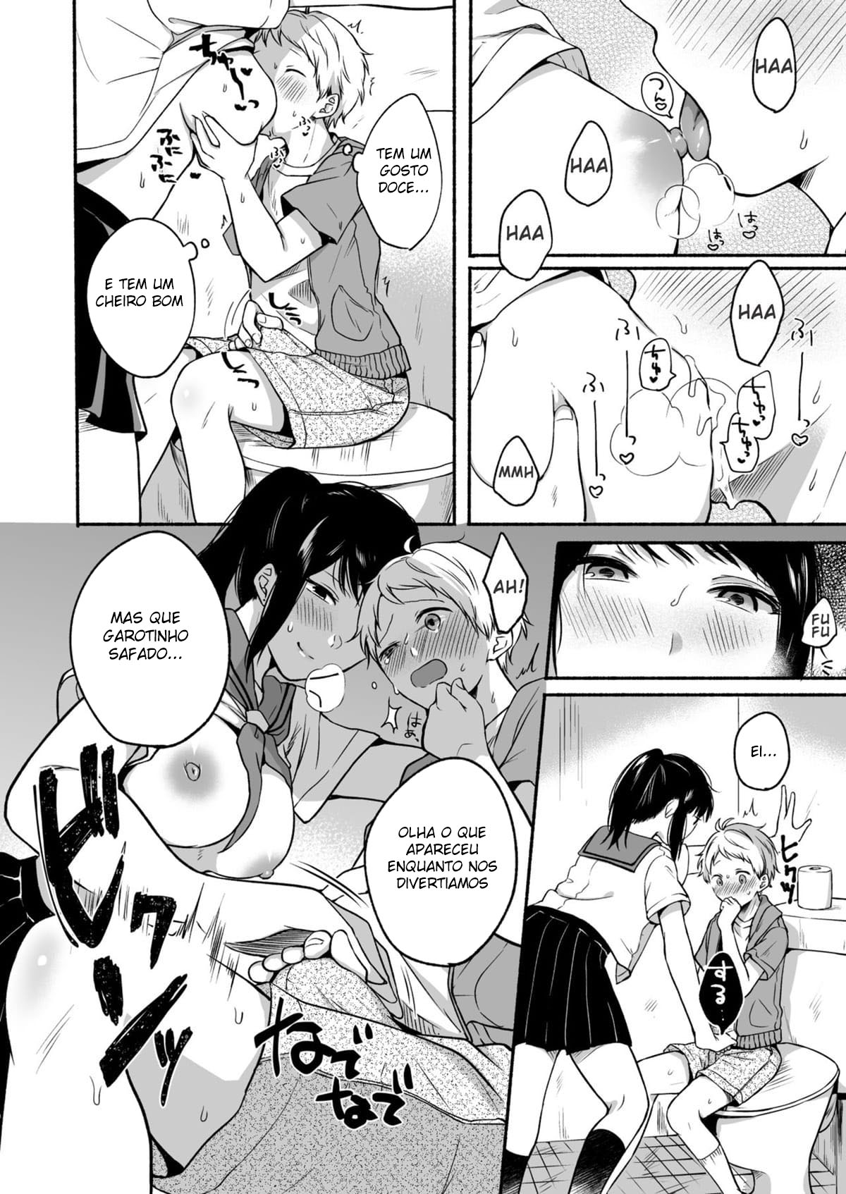 #Cerimônia de Iniciação Ao Amor Com a Garota da Conta Secreta ~ Orgasmo Com Squirting Diante do Movimento Vigoroso do Shota ~ — página 10