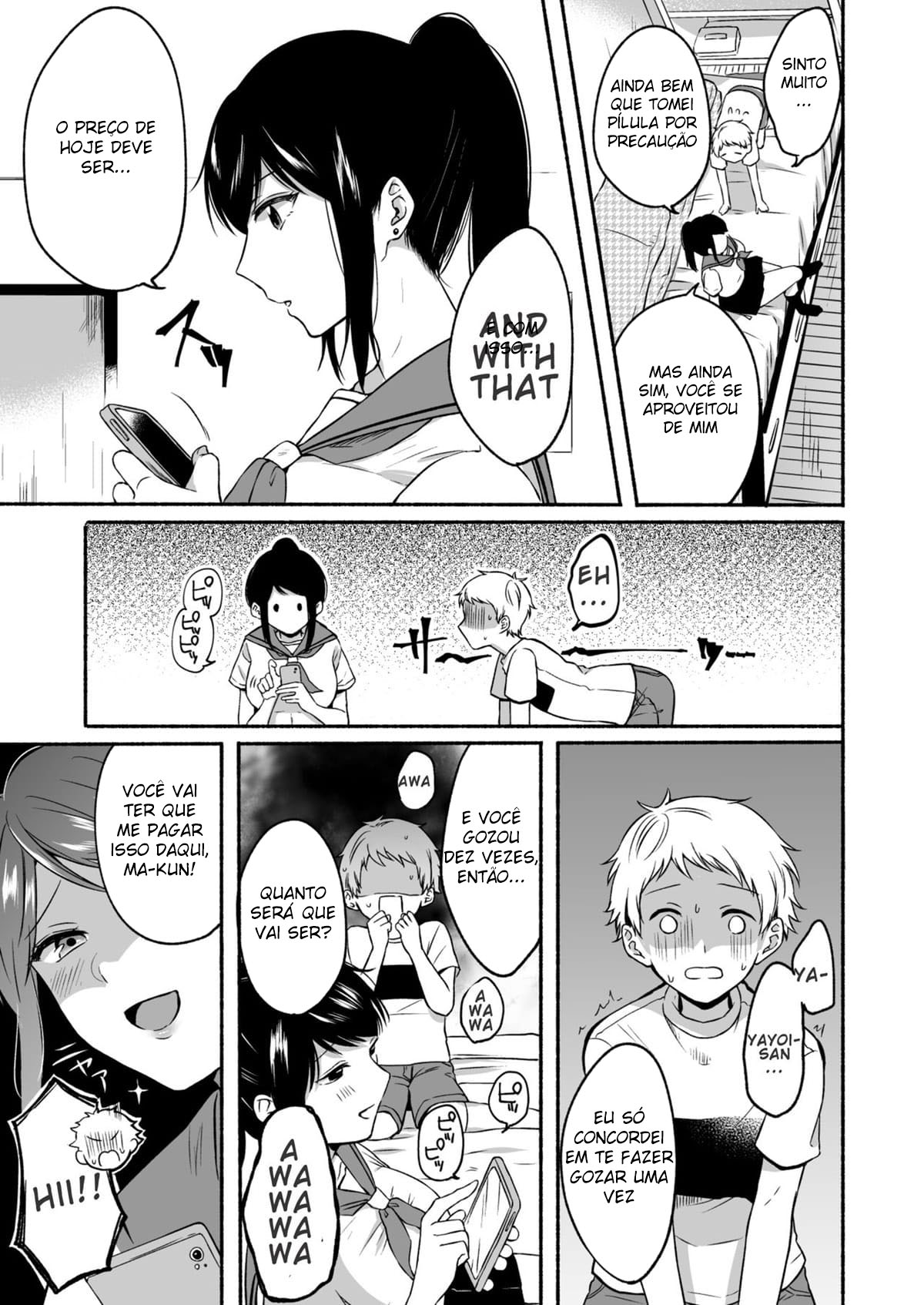 #Cerimônia de Iniciação Ao Amor Com a Garota da Conta Secreta ~ Orgasmo Com Squirting Diante do Movimento Vigoroso do Shota ~ — página 37