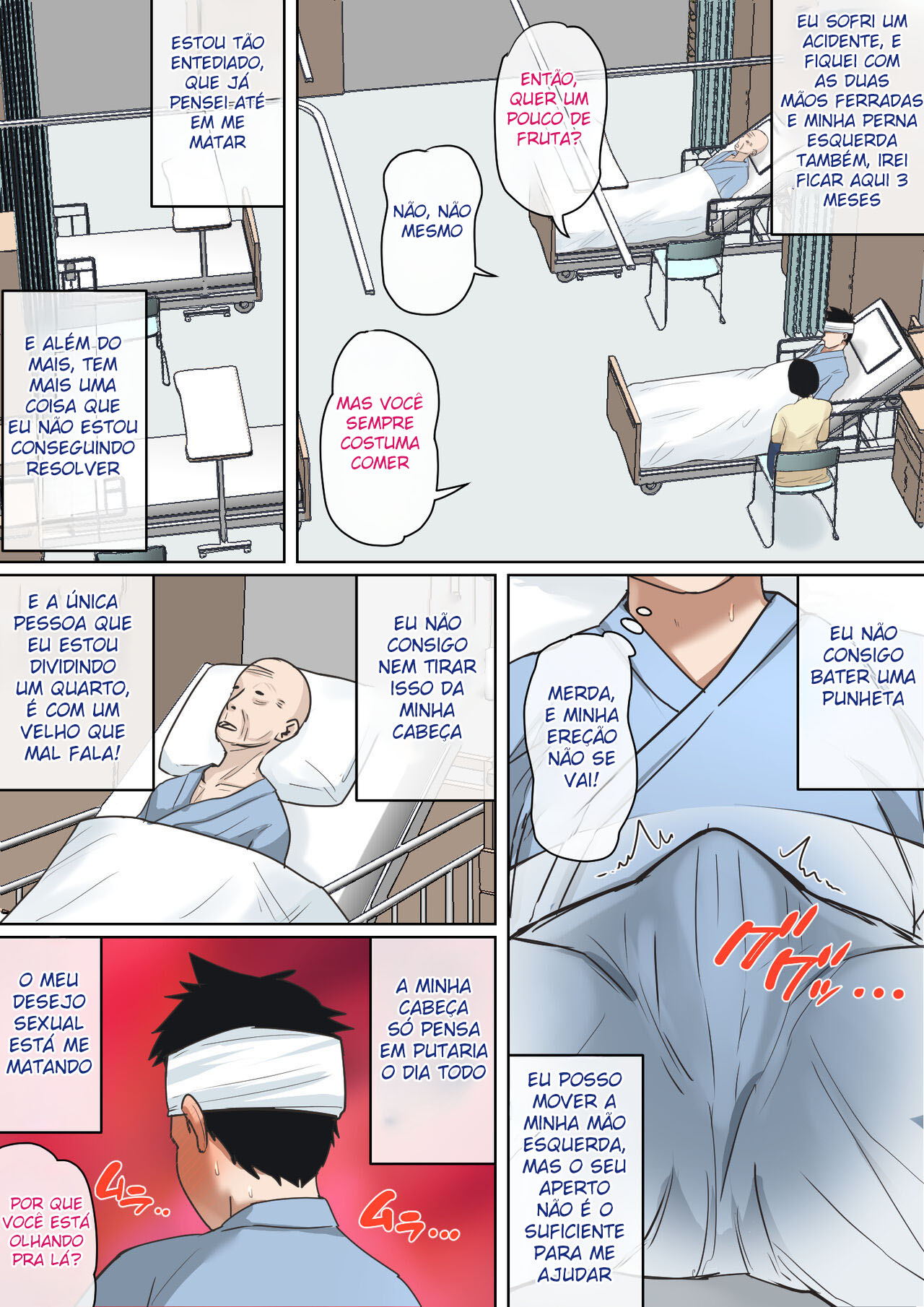 Se Aliviando Com Minha Mãe Enquanto Eu Estava Hospitalizado… — página 3