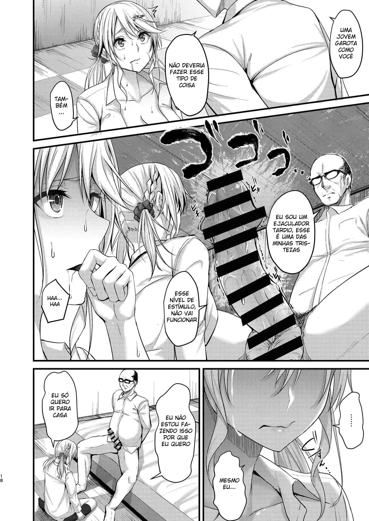 Lively Escape Game with Super Late Ejaculation Ojisan — página 18