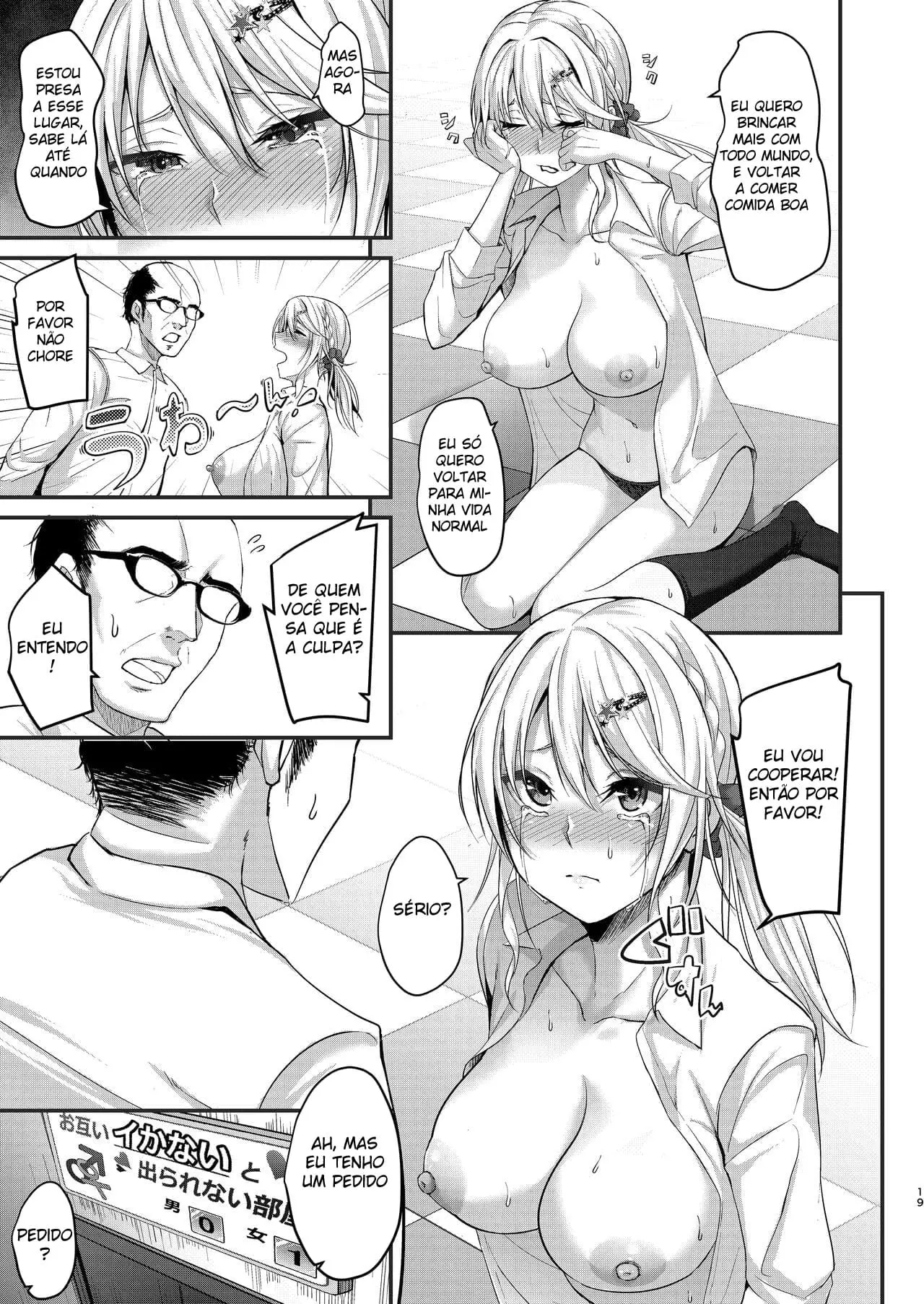 Lively Escape Game with Super Late Ejaculation Ojisan — página 19