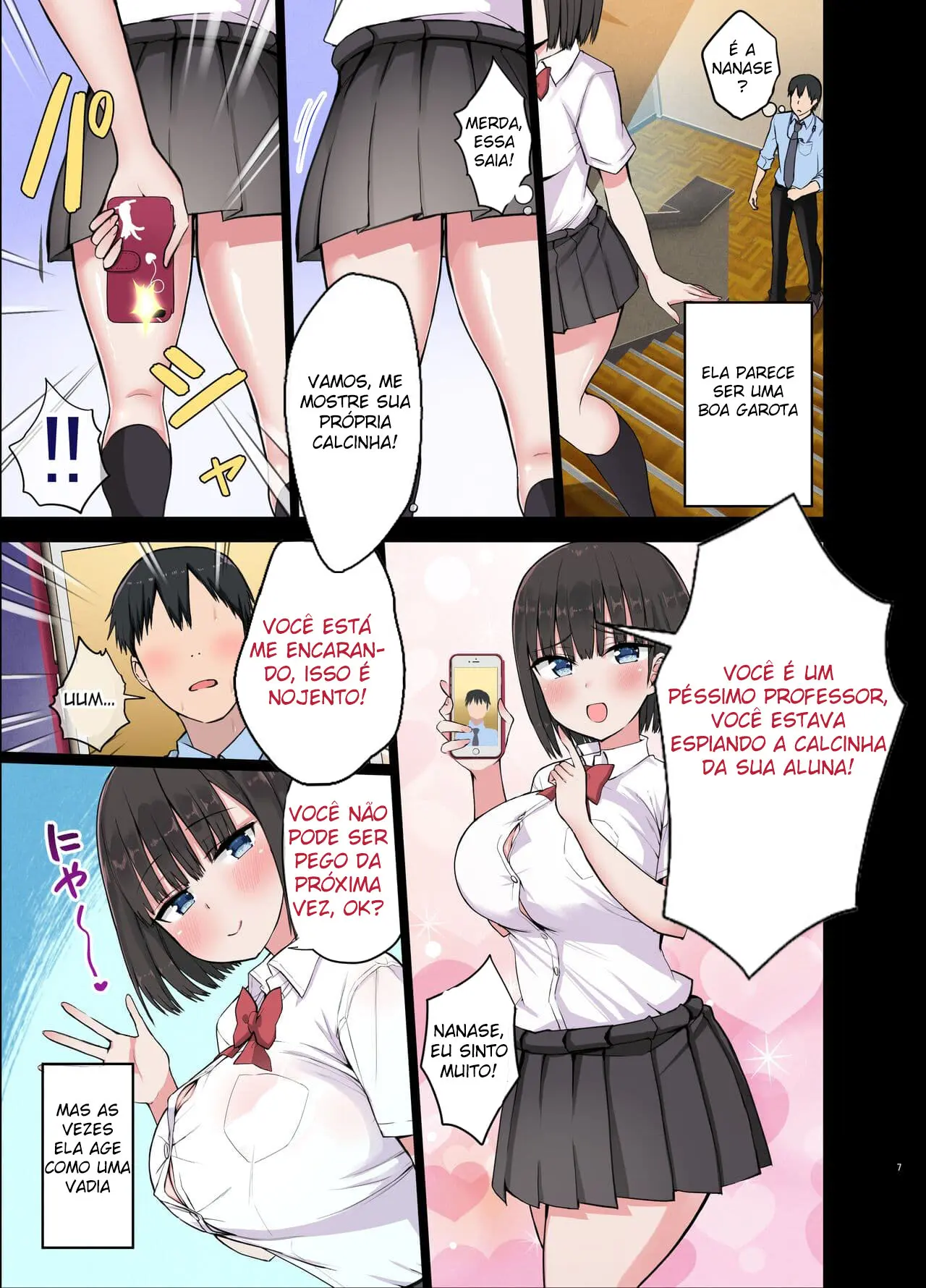 Gyarus Safadas! ~Nós Amamos o Seu Pauzão~ — página 6