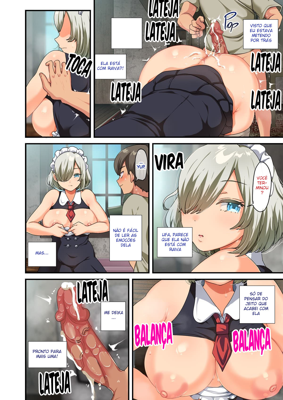 Ao Fim da Guerra, Eu Trouxe uma Bela Androide Peituda Para Minha Casa… — página 35