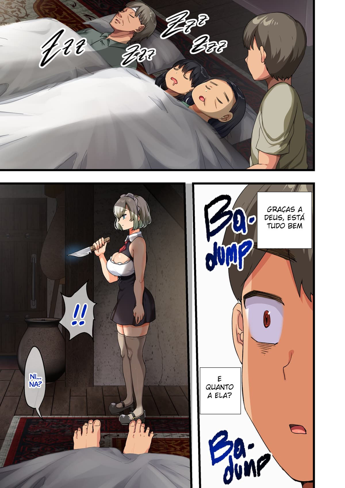 Ao Fim da Guerra, Eu Trouxe uma Bela Androide Peituda Para Minha Casa… — página 95
