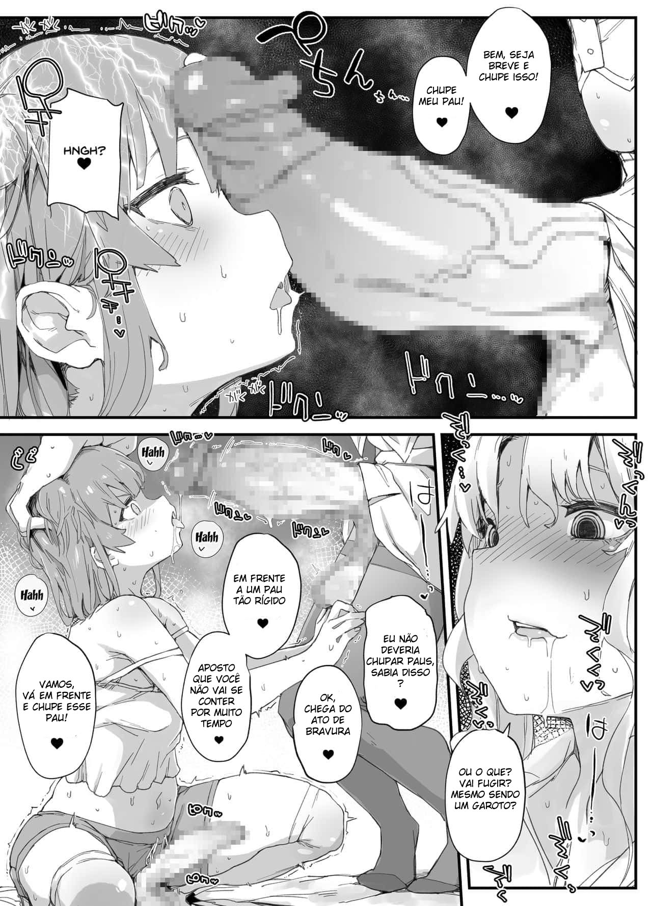 Uma Trap Conhece a Futanari de Sua Onee-chan — página 4