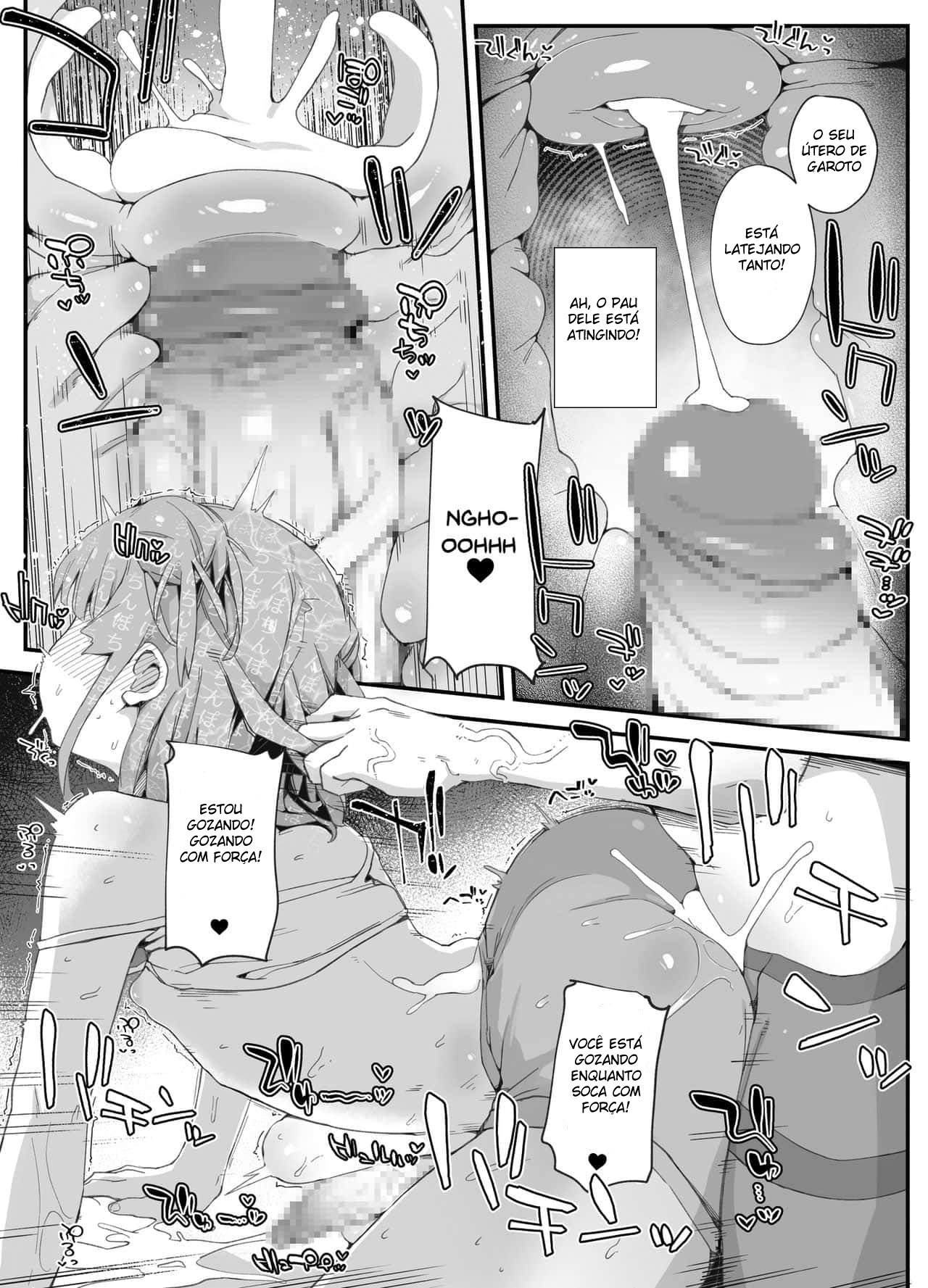 Uma Trap Conhece a Futanari de Sua Onee-chan — página 22