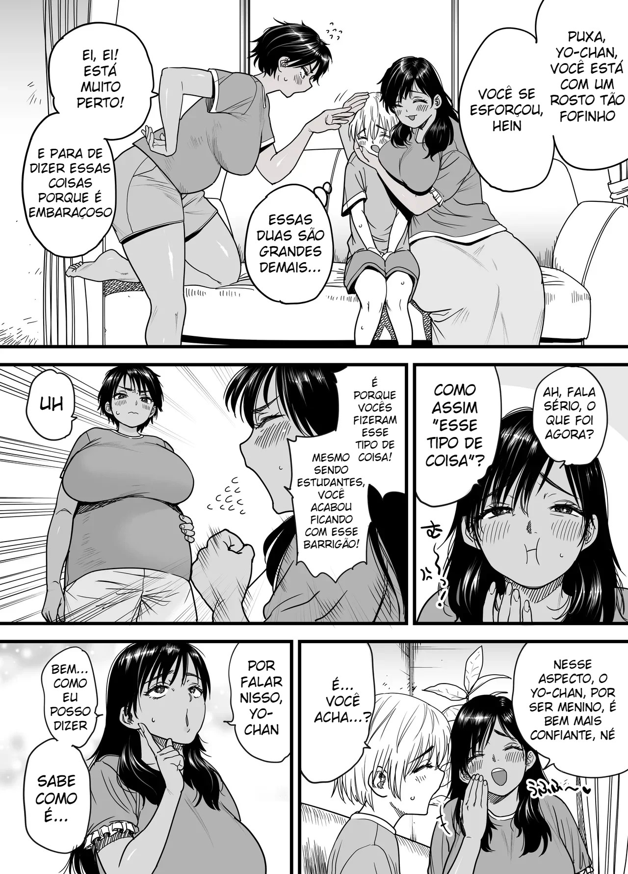 Verão Da Tomboy Morena 3 ~ Versão de Sexo Com a Mamãe Peluda Para Substituir a Nagisa-chan Que Está Grávida ~ — página 4
