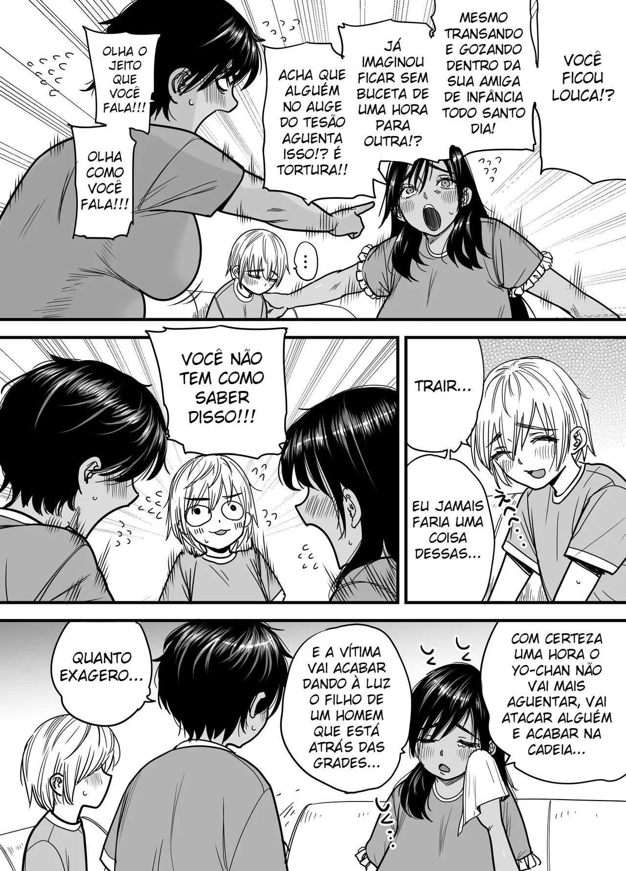 Verão Da Tomboy Morena 3 ~ Versão de Sexo Com a Mamãe Peluda Para Substituir a Nagisa-chan Que Está Grávida ~ — página 6