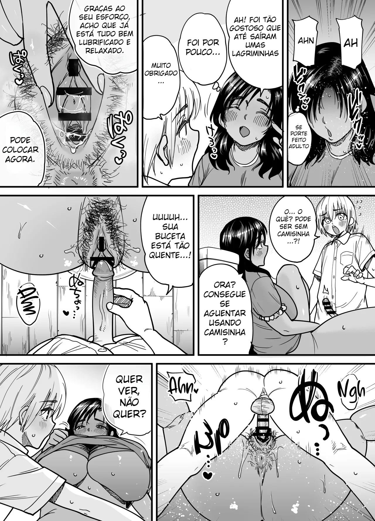 Verão Da Tomboy Morena 3 ~ Versão de Sexo Com a Mamãe Peluda Para Substituir a Nagisa-chan Que Está Grávida ~ — página 31