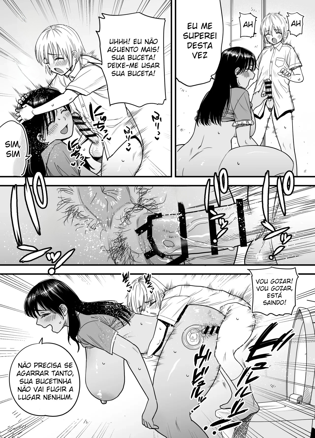 Verão Da Tomboy Morena 3 ~ Versão de Sexo Com a Mamãe Peluda Para Substituir a Nagisa-chan Que Está Grávida ~ — página 40