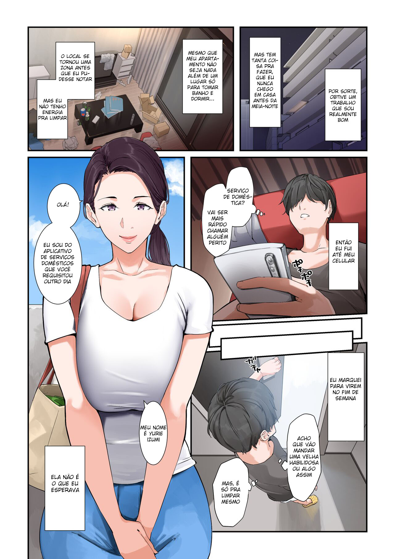 Yurie-san, a Empregada Doméstica Que Fará Praticamente Qualquer Coisa — página 3