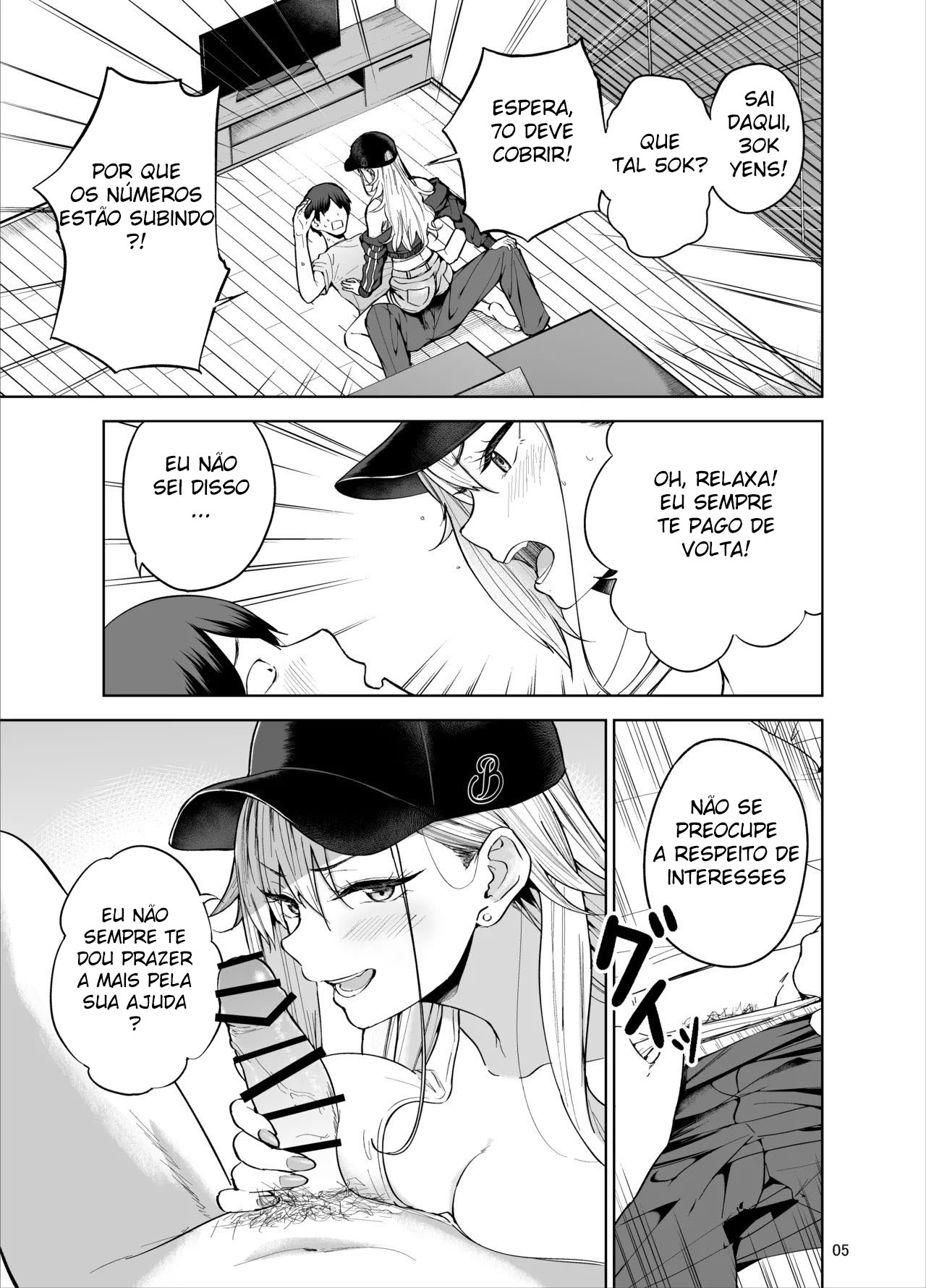 Sendo Agiota de uma Garota Gyaru Folgada em Troca de Favores — página 6