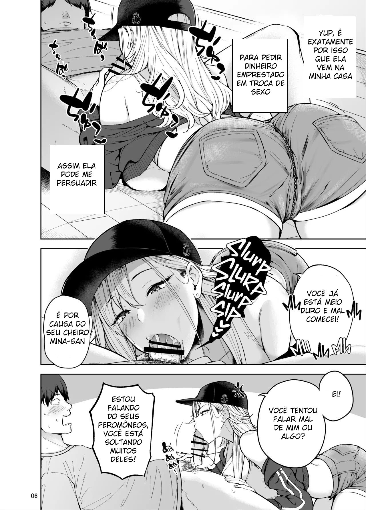 Sendo Agiota de uma Garota Gyaru Folgada em Troca de Favores — página 7